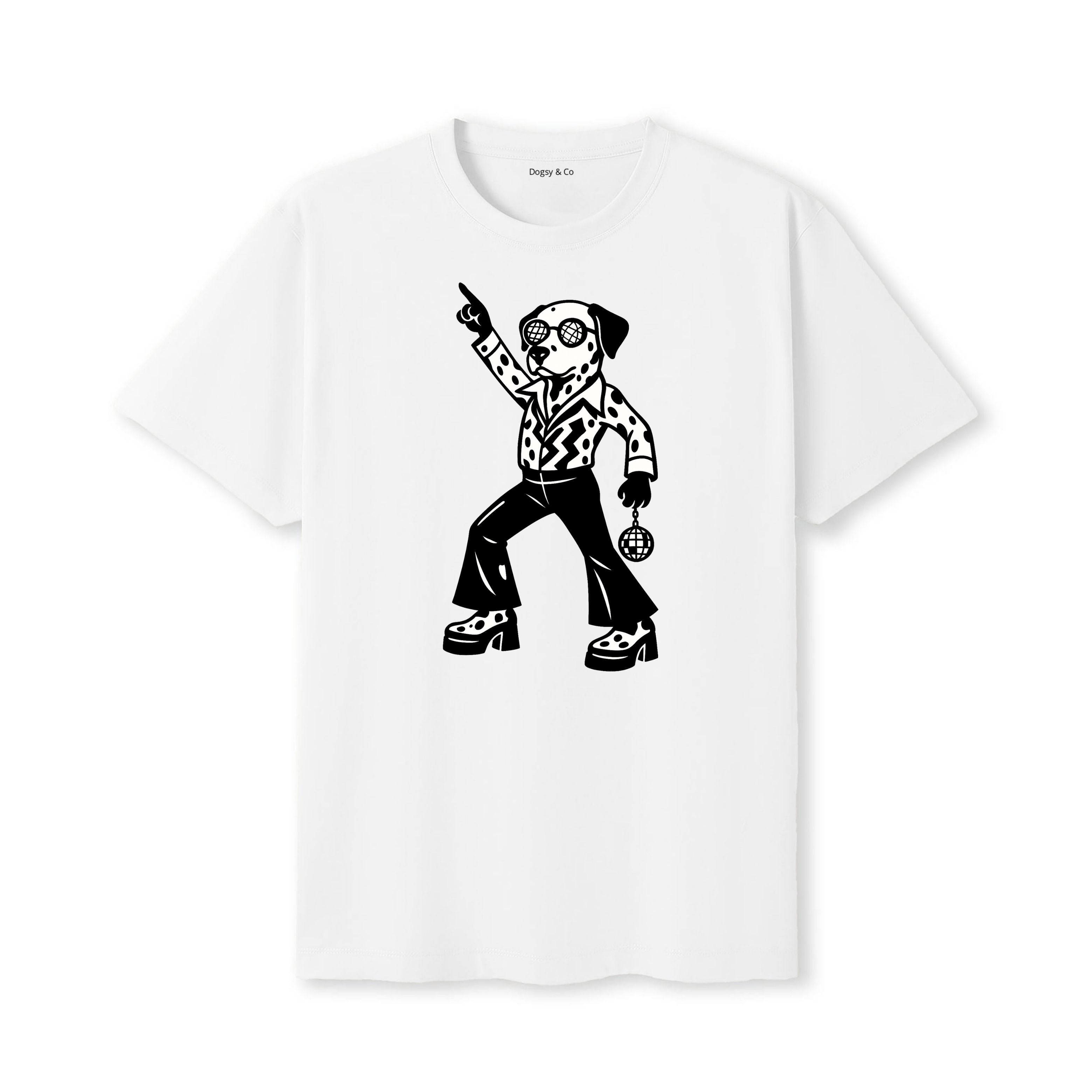 Dalmatian Disco Doggo T-Shirt - alternate view