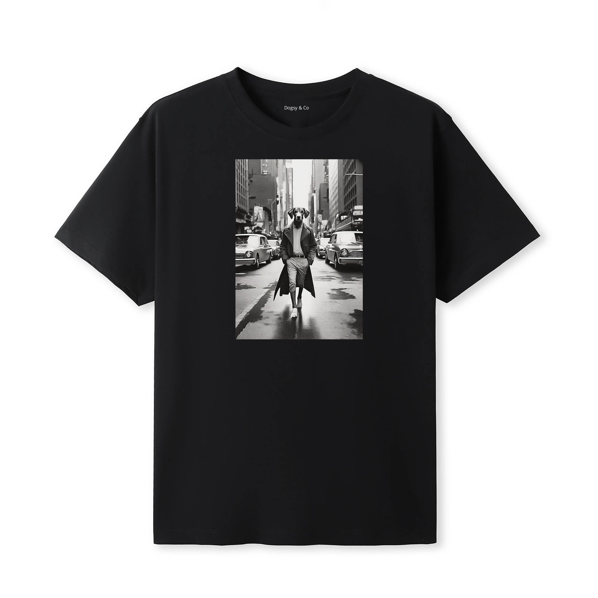 Deerhound Dogsy Dean T-Shirt Black