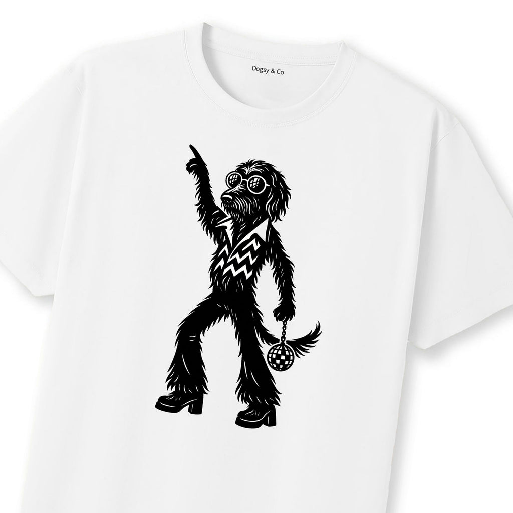 Deerhound Disco Doggo T-Shirt | Dogsy & Co