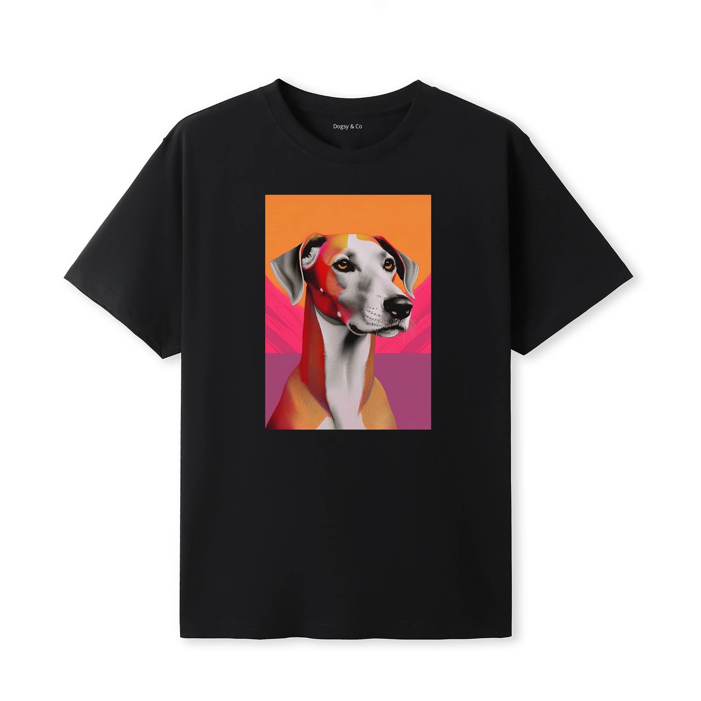 Deerhound Mod Pop Dogs T-Shirt Artwork
