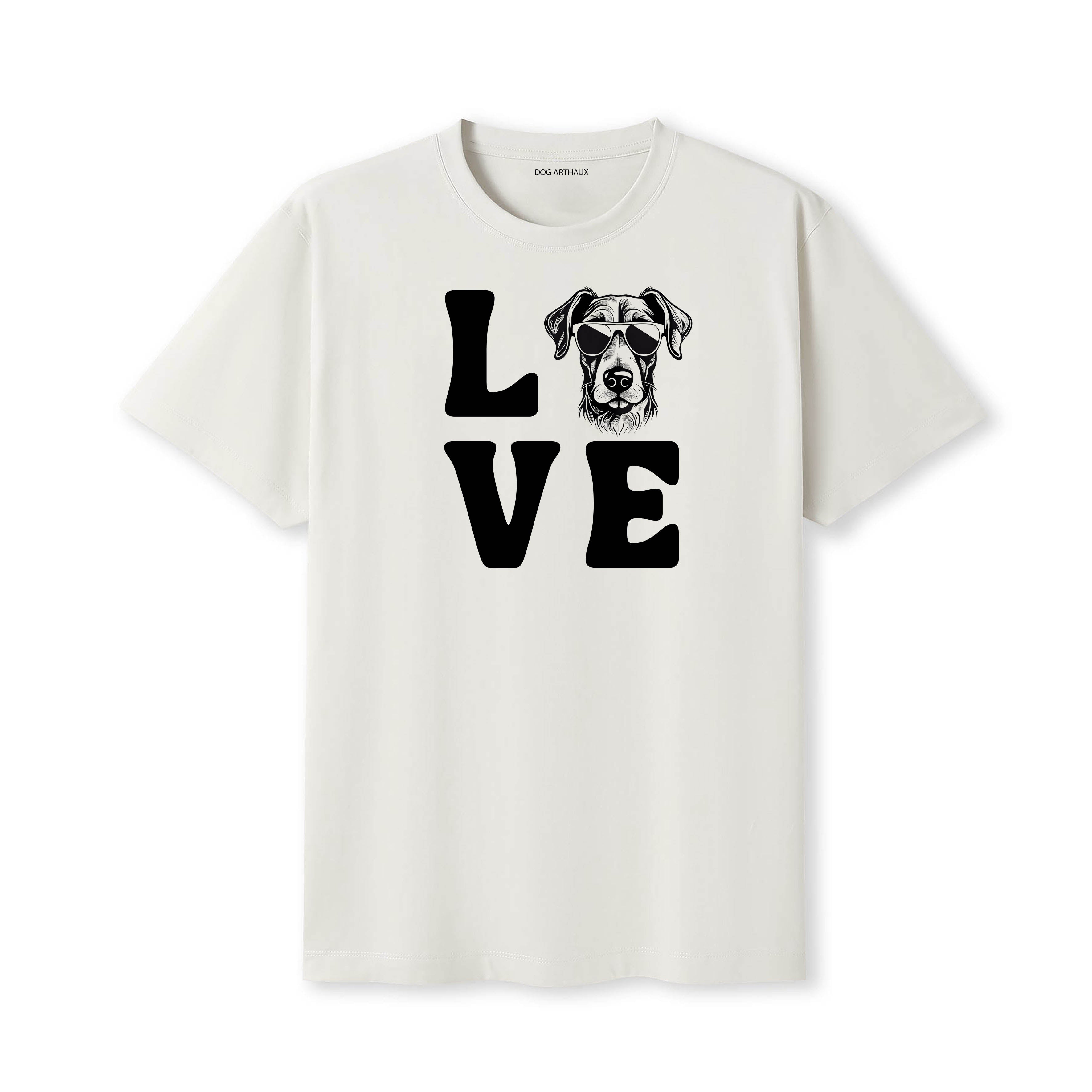 Deerhound LOVE DOGS Tshirt