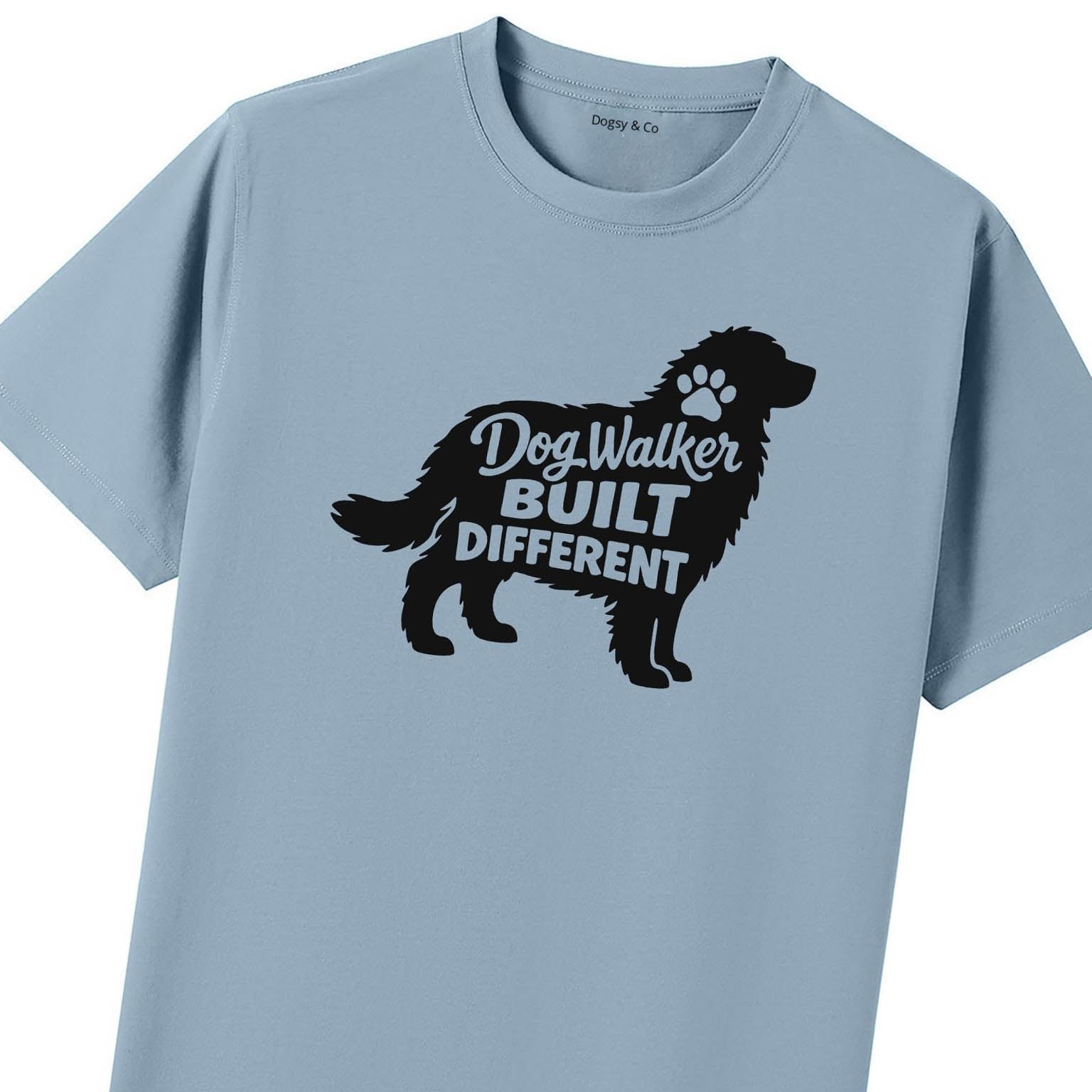 Dog Walker Built Different T-Shirt - image 8