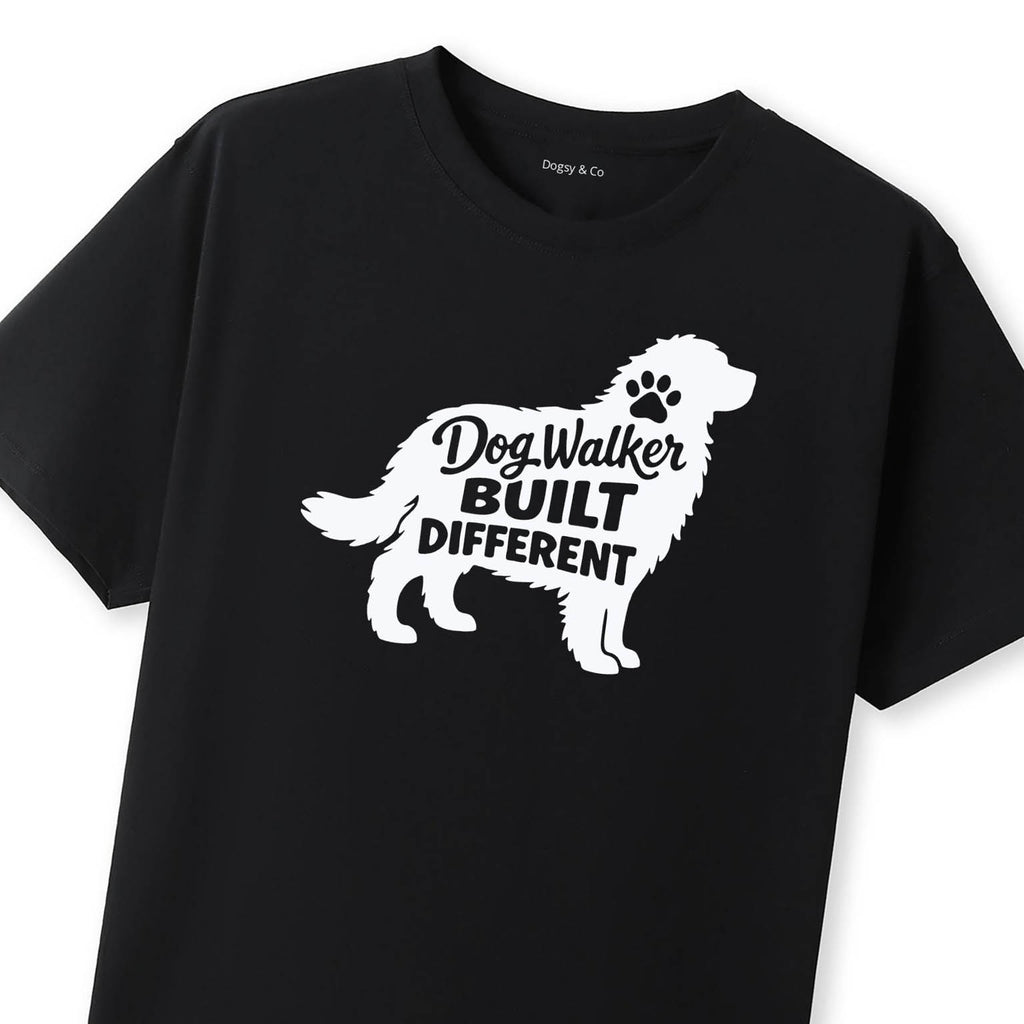 Dog Walker Built Different T-Shirt - image 12
