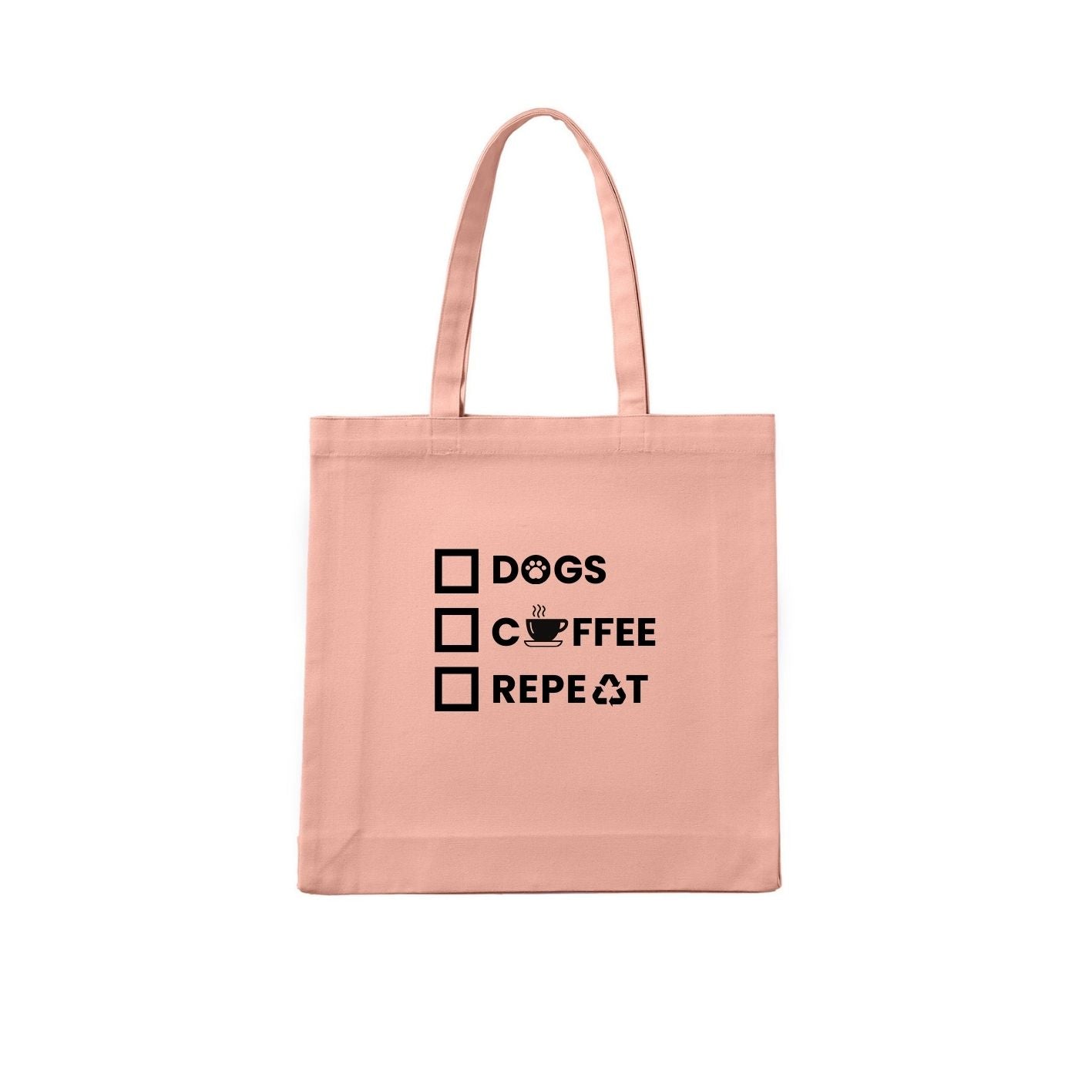 DOG.. COFFEE.. REPEAT... Tote