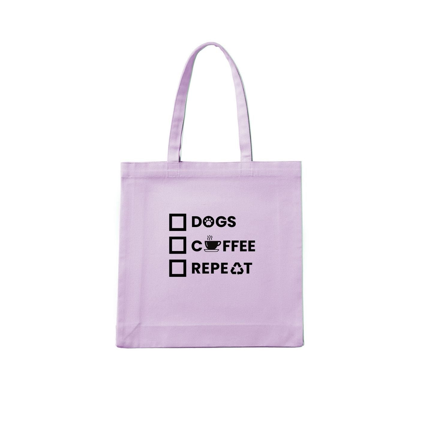 DOG.. COFFEE.. REPEAT... Tote