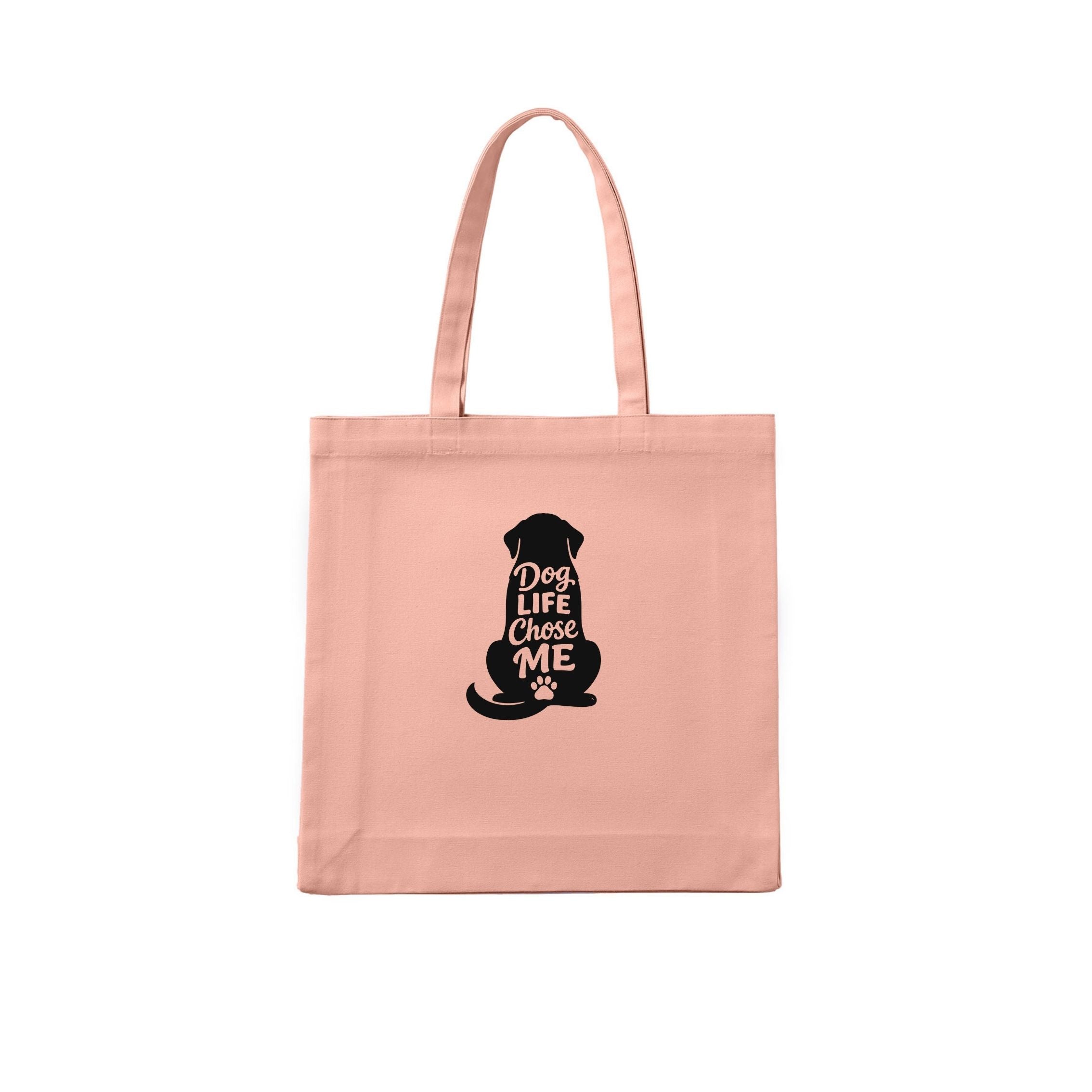Dog Life Chose Me Tote Bag - detail view