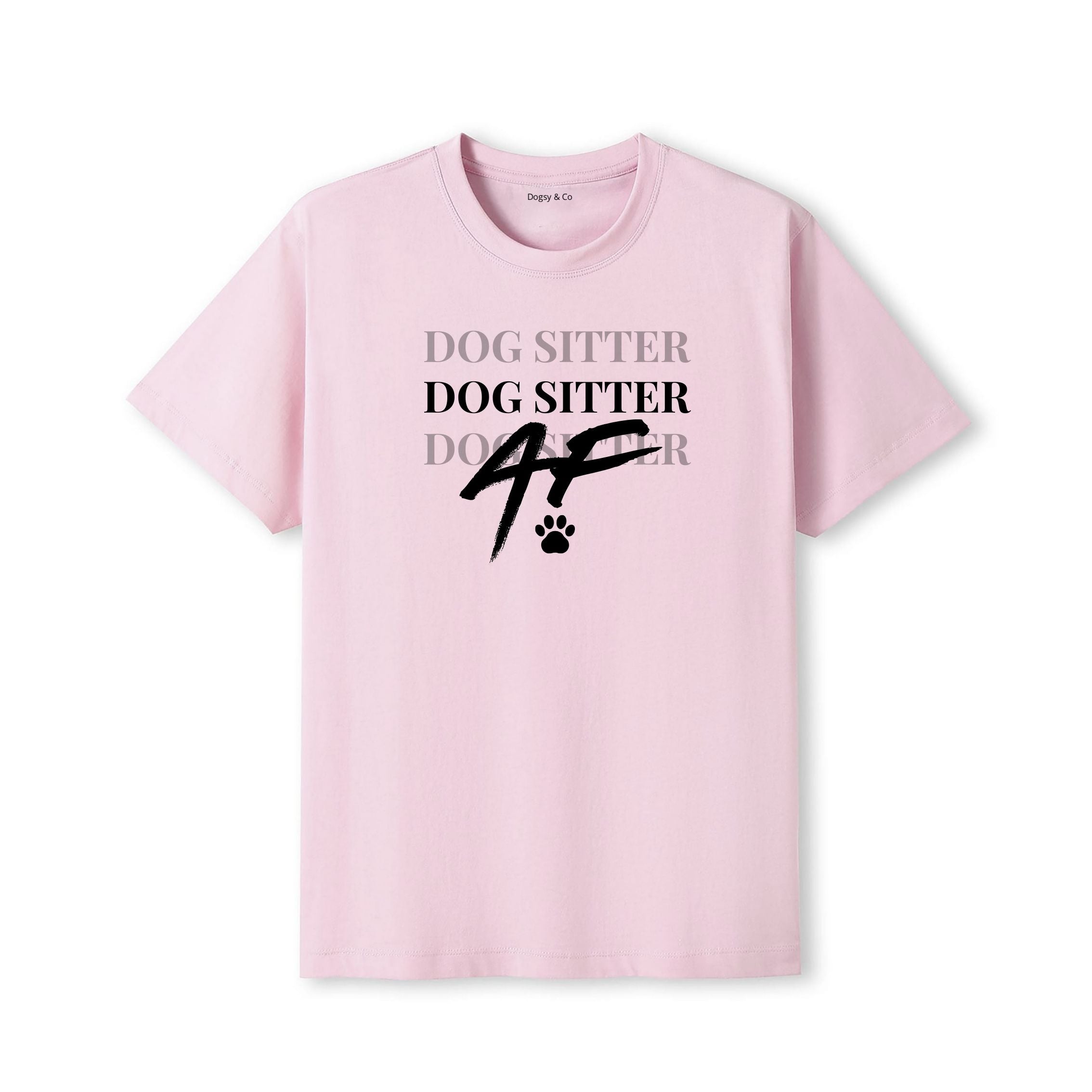 Dog Sitter AF T-Shirt - detail view