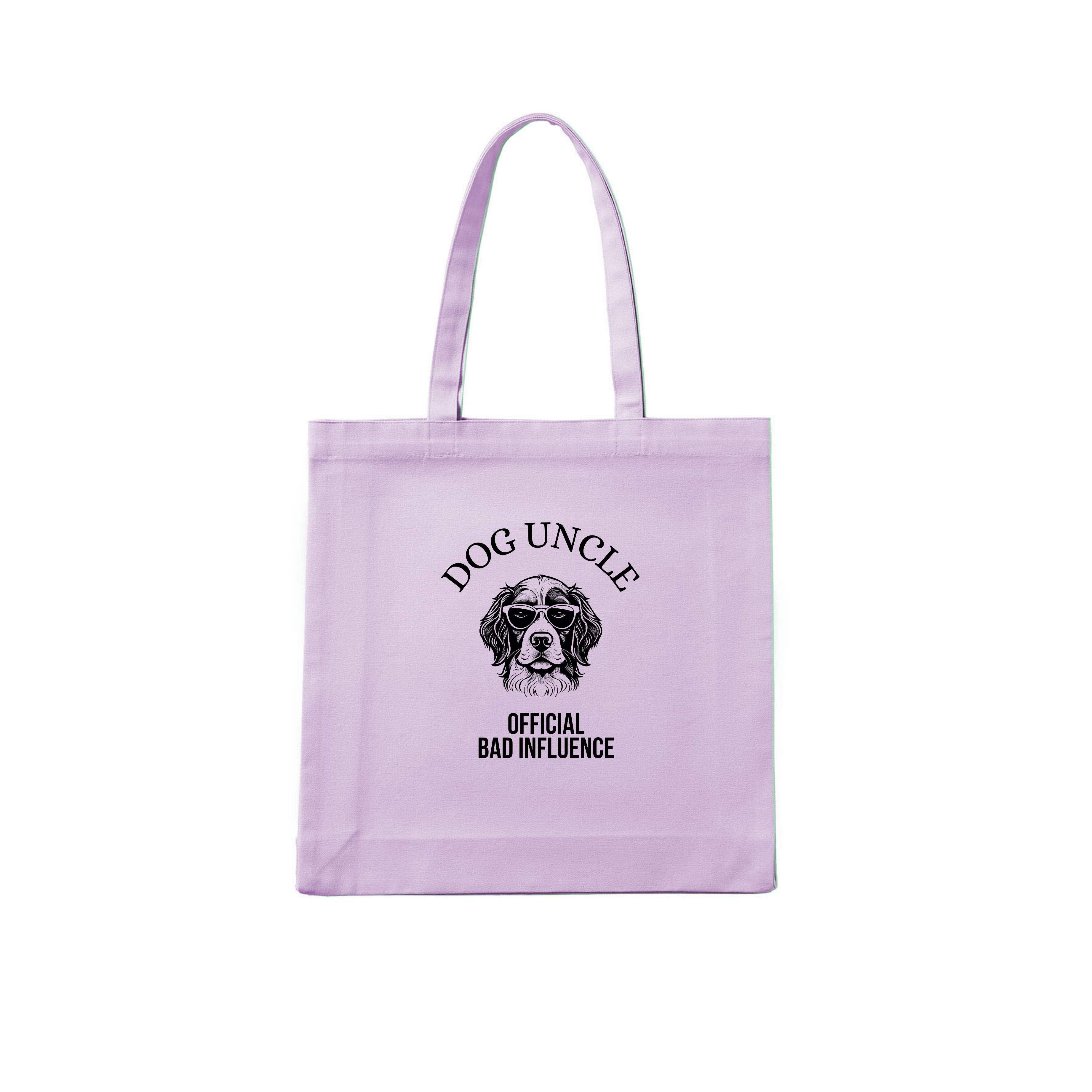 Dog Uncle Tote Bag Official bad influence.