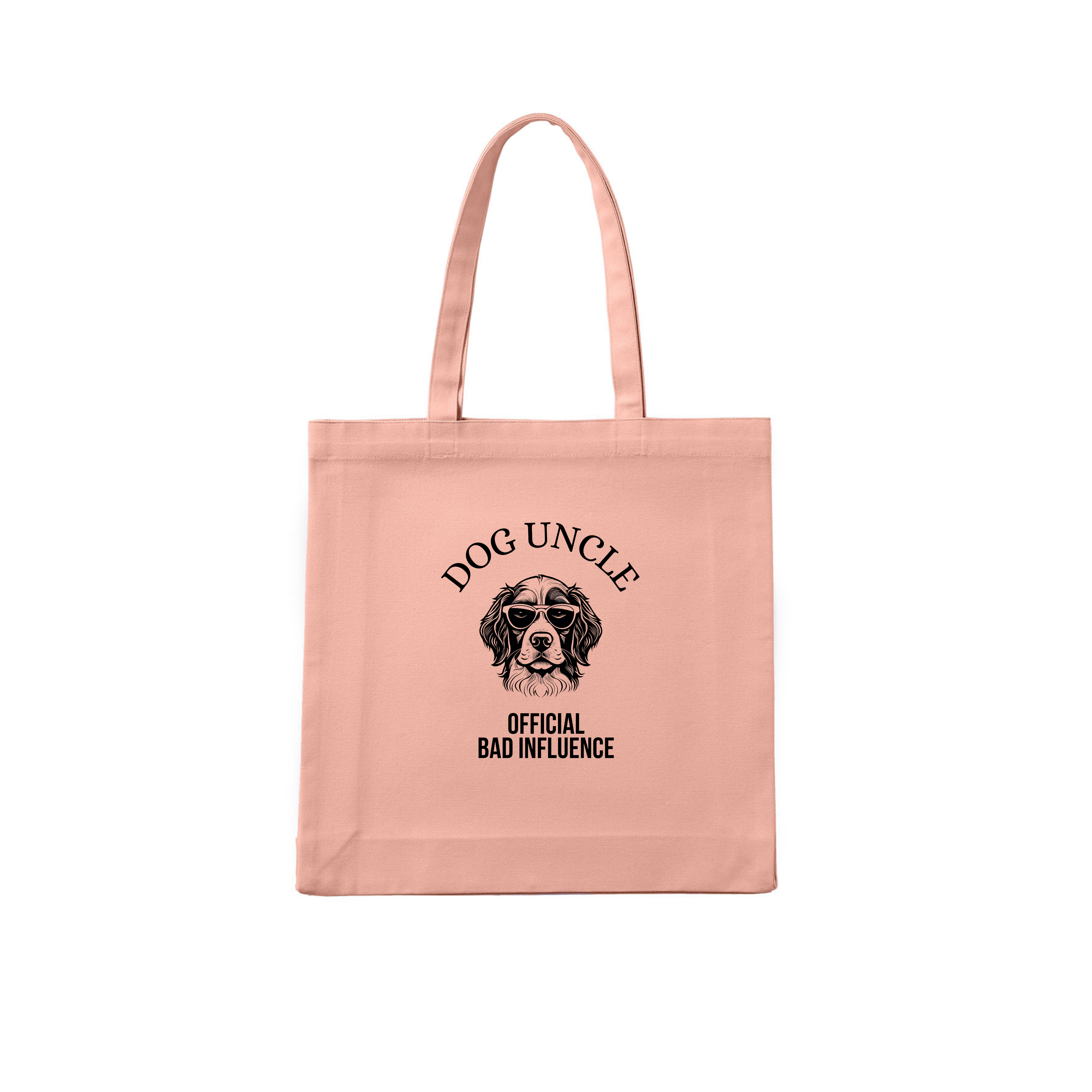 Dog Uncle Tote Bag Official bad influence.
