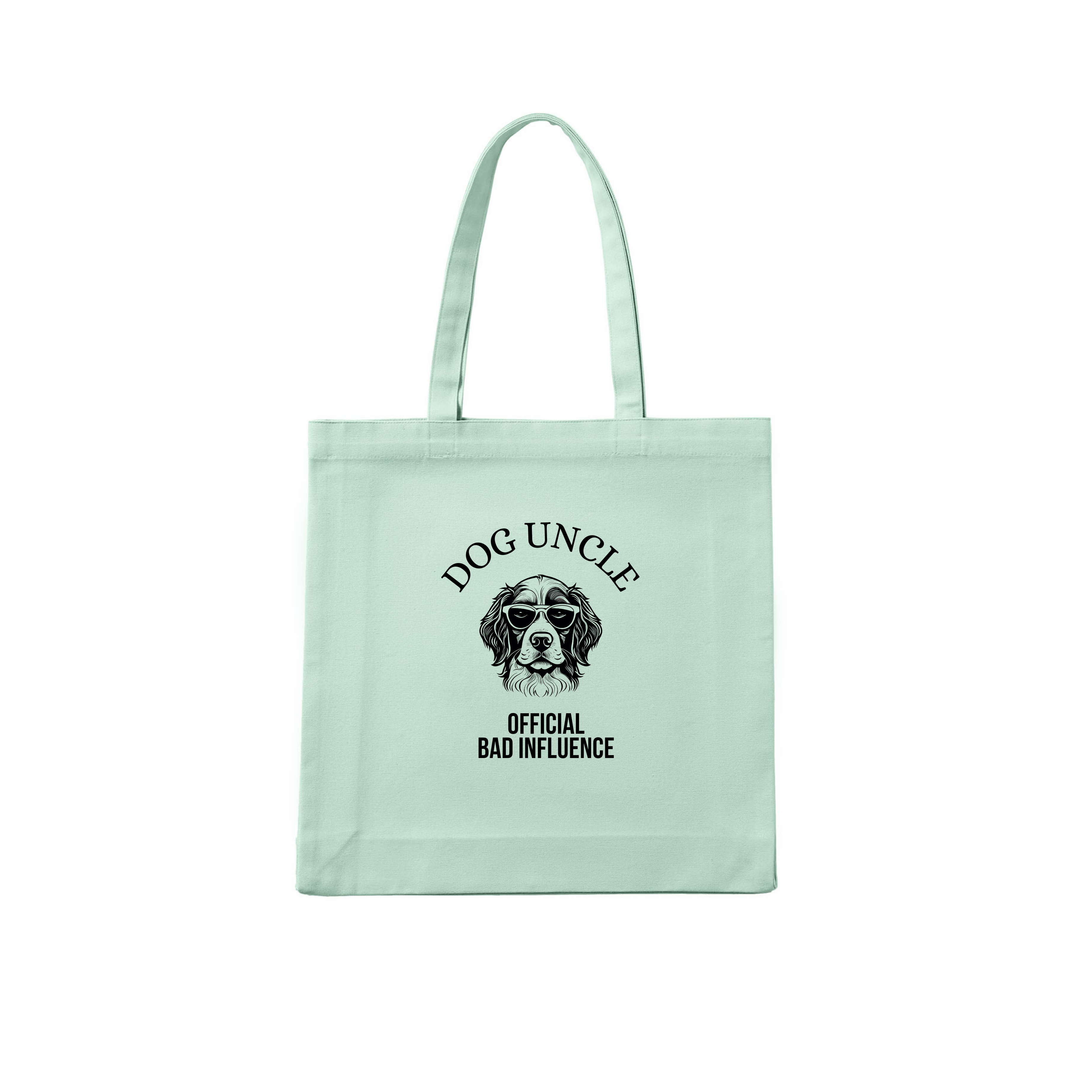 Dog Uncle Tote Bag Official bad influence.