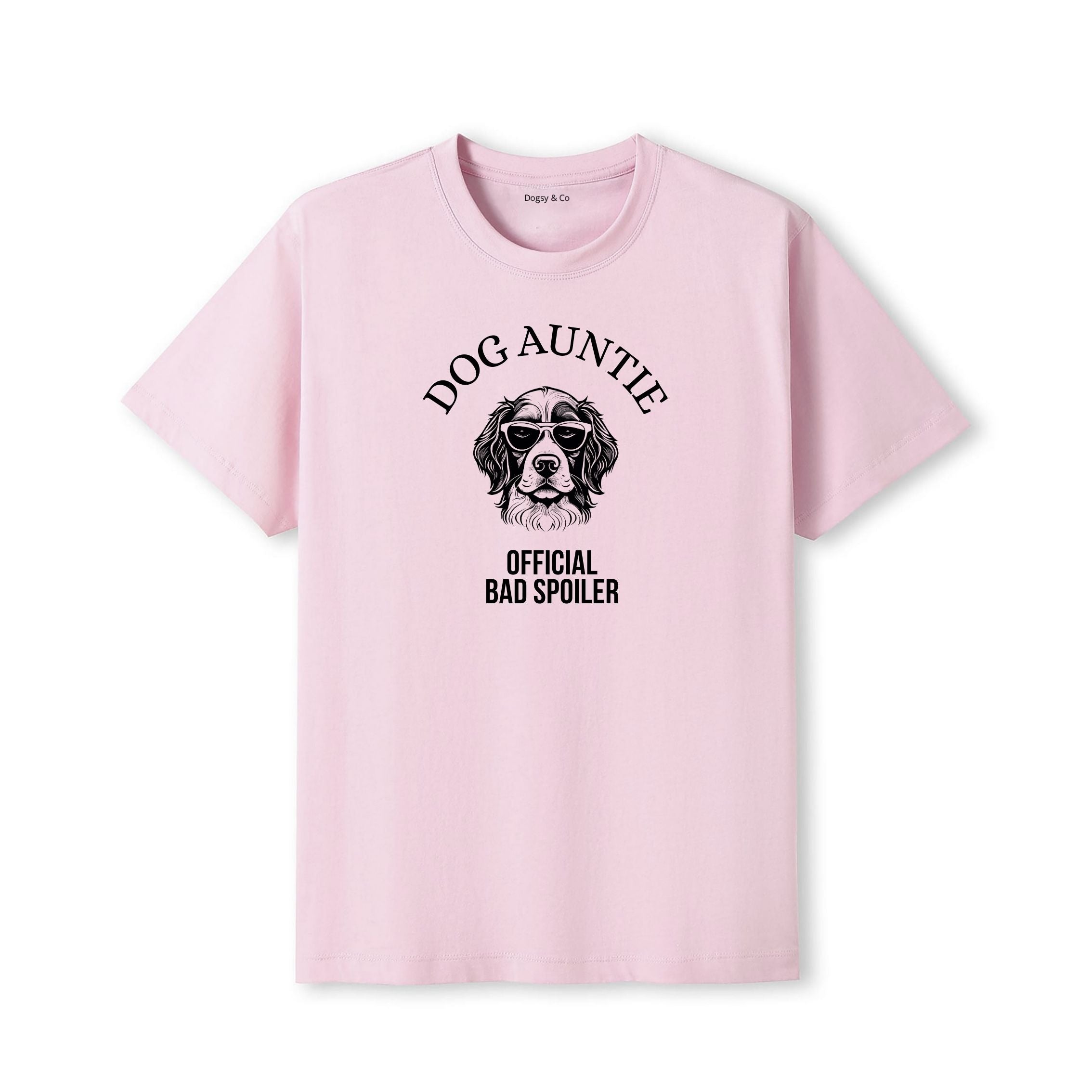 Official Dog Spoiler Dog Aunty / Dog Auntie T-Shirt - detail view