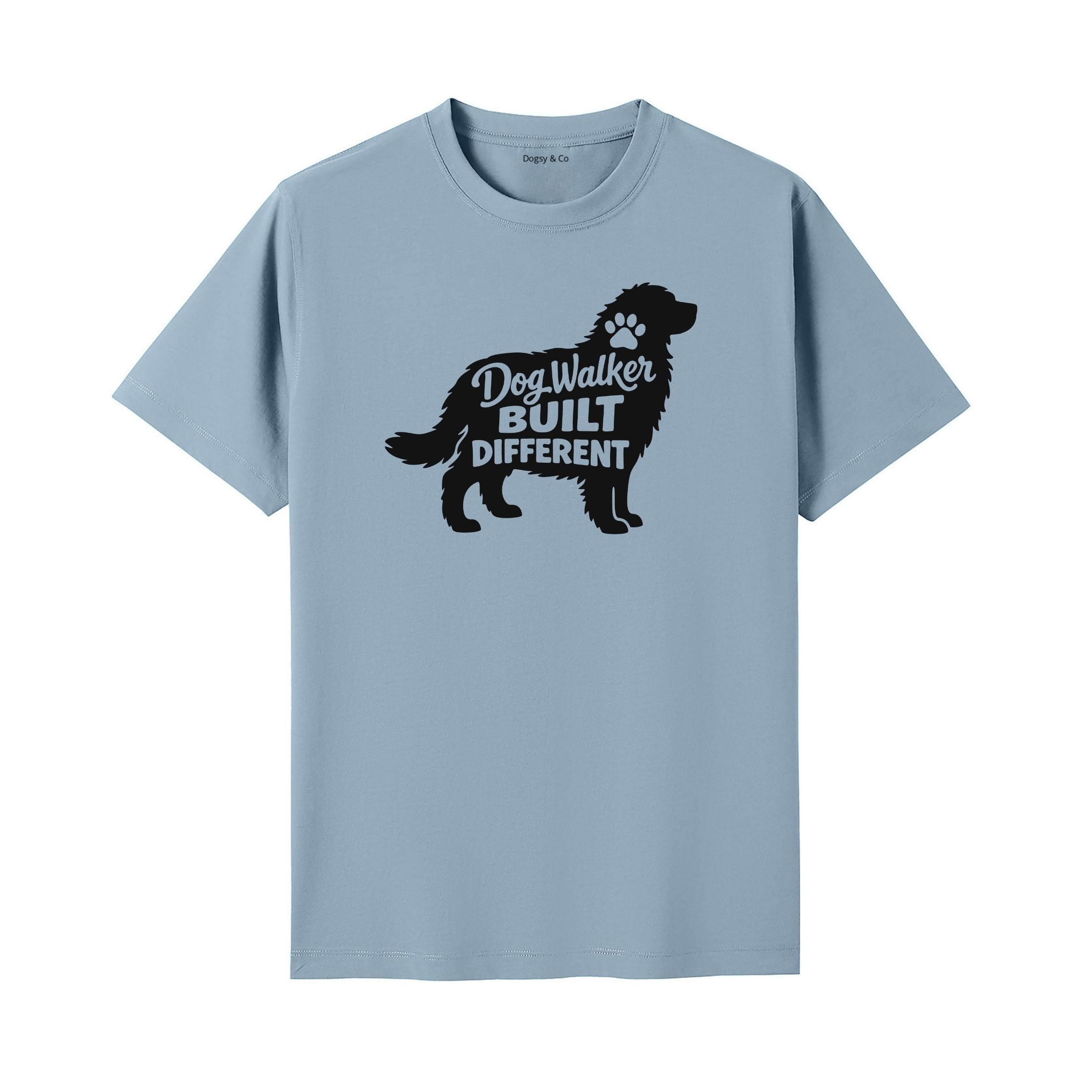 Dog Walker Built Different T-Shirt - image 4