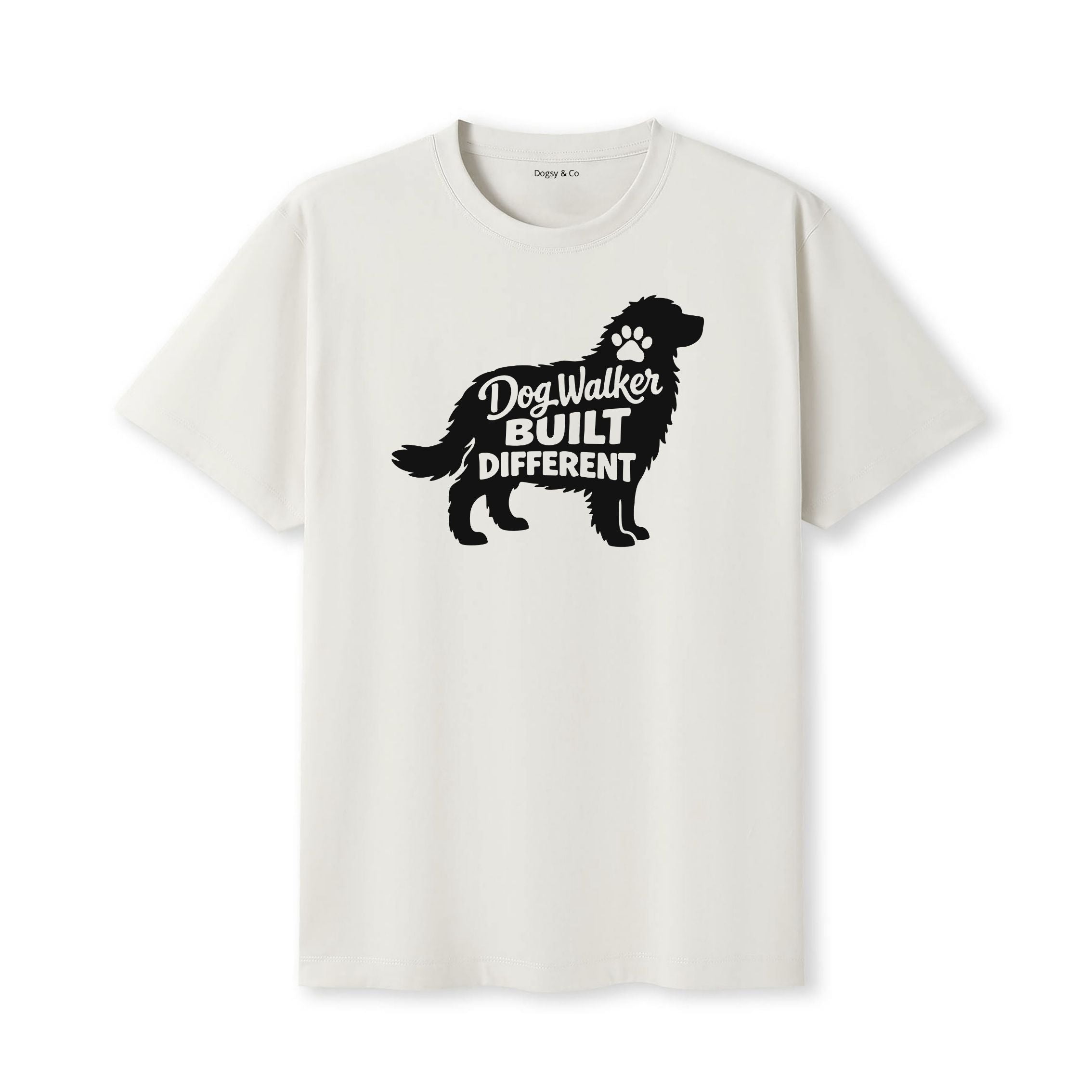 Dog Walker Built Different T-Shirt - image 5