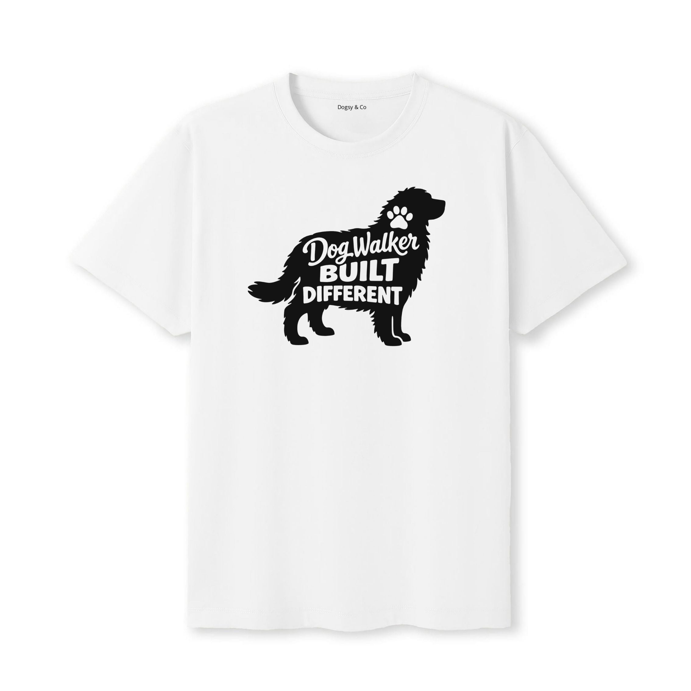Dog Walker Built Different T-Shirt - image 6