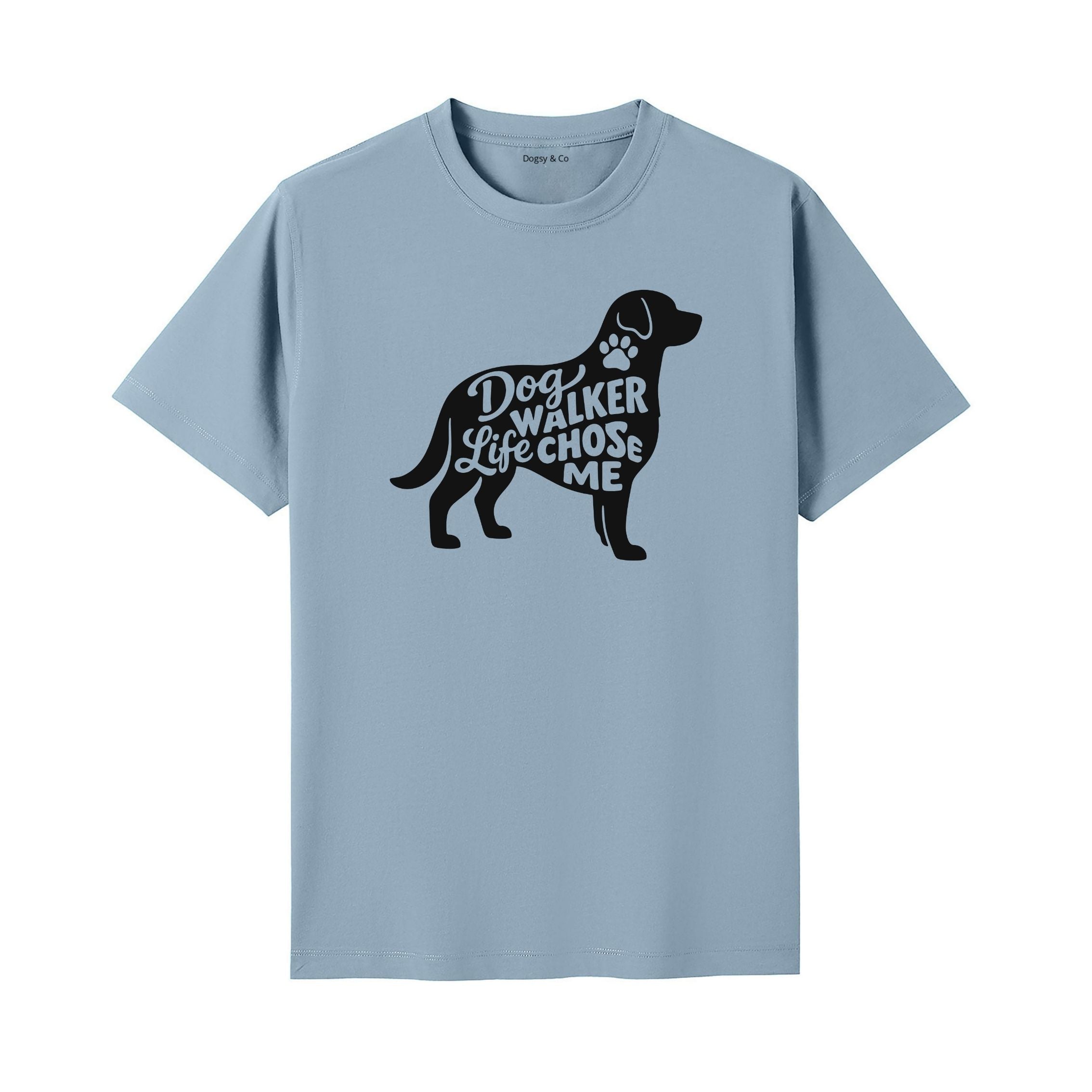 Dog Walker Life Chose Me T-Shirt - image 4