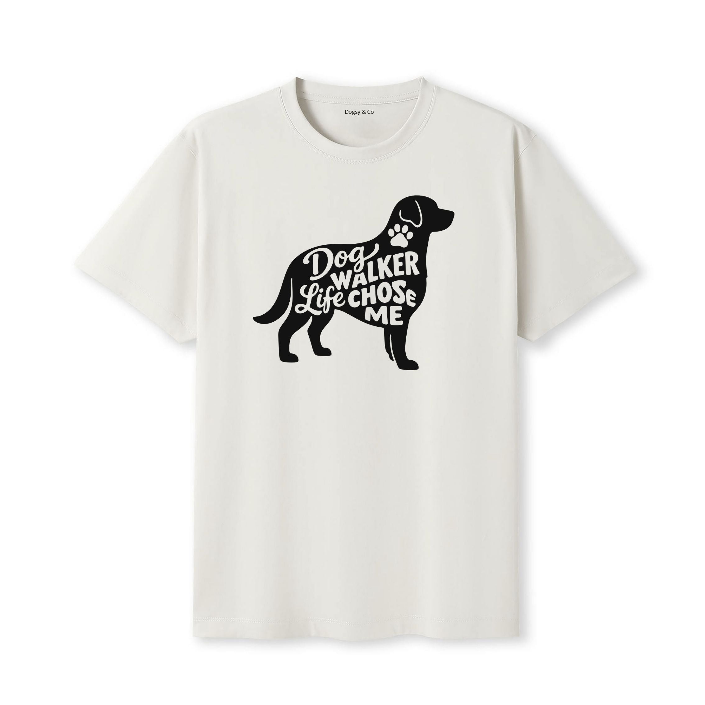 Dog Walker Life Chose Me T-Shirt - image 5