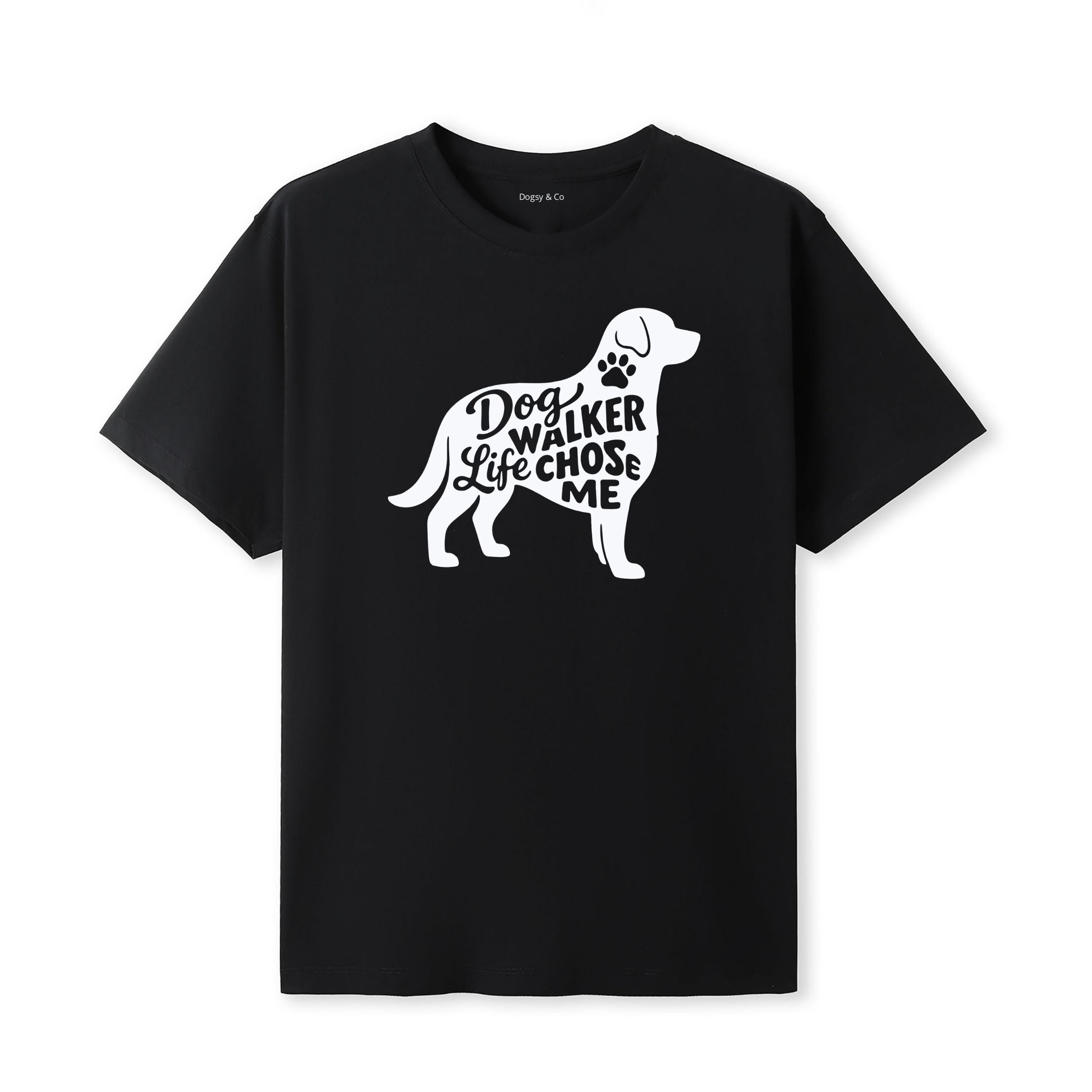 Dog Walker Life Chose Me T-Shirt - image 7