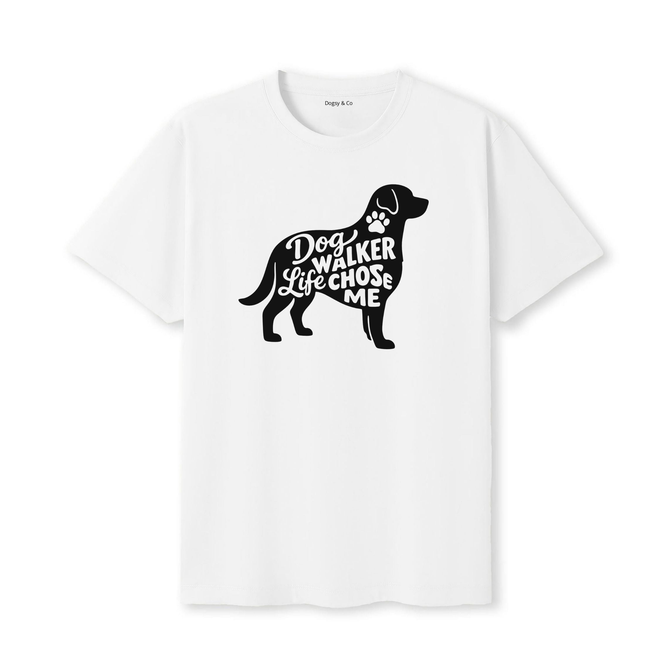 Dog Walker Life Chose Me T-Shirt - image 6
