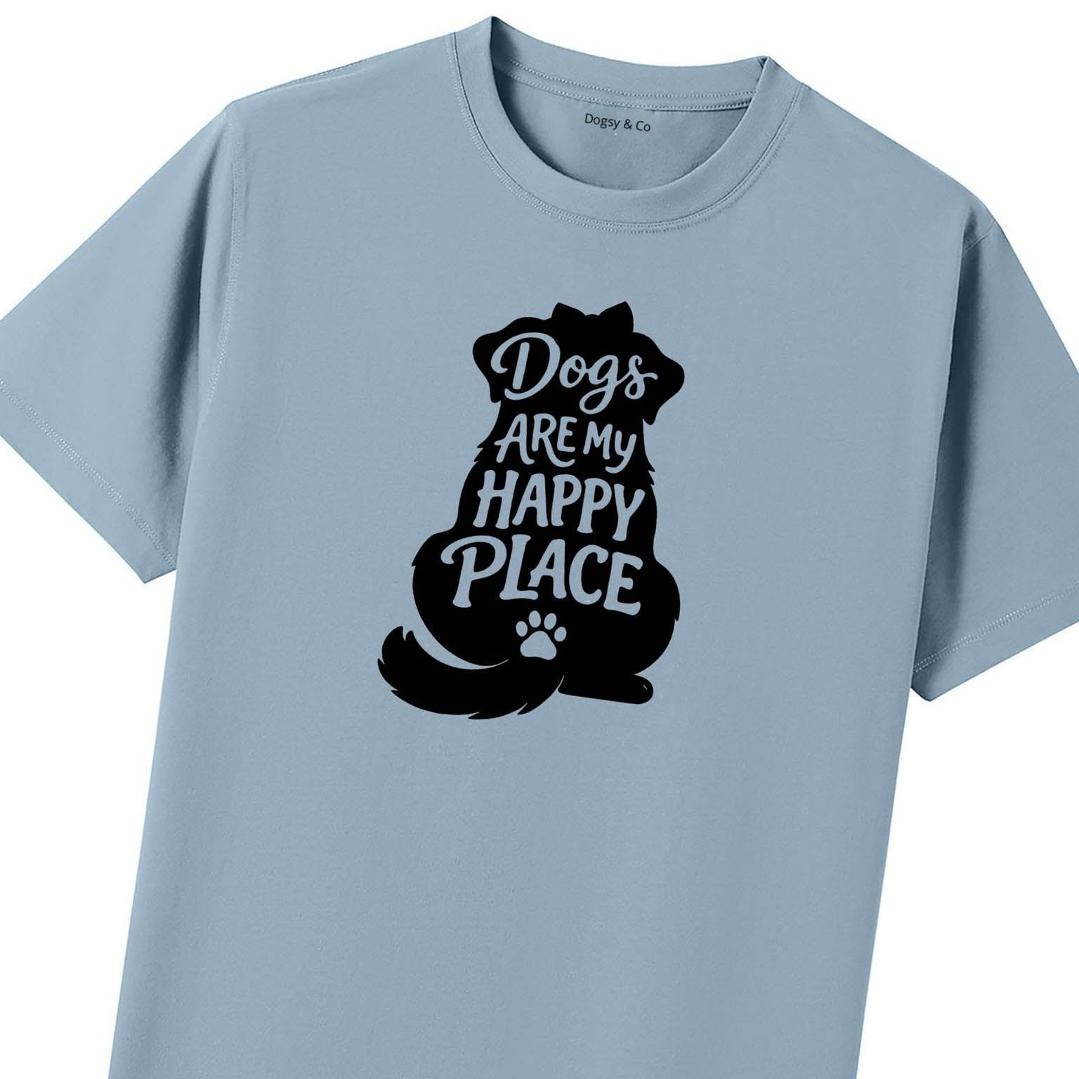 Dogs Are My Happy Place 2 T-Shirt - image 9