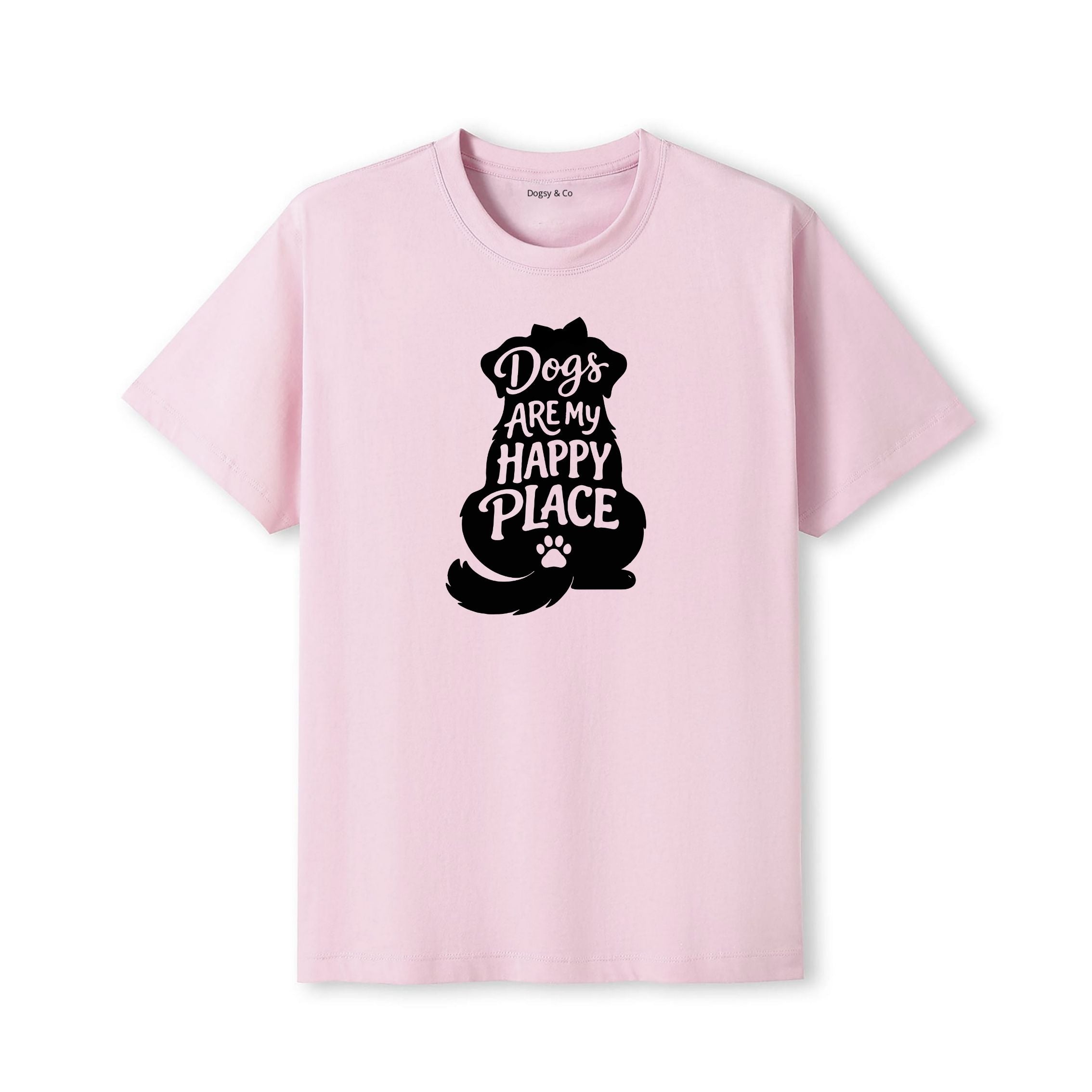 Dogs Are My Happy Place 2 T-Shirt - detail view