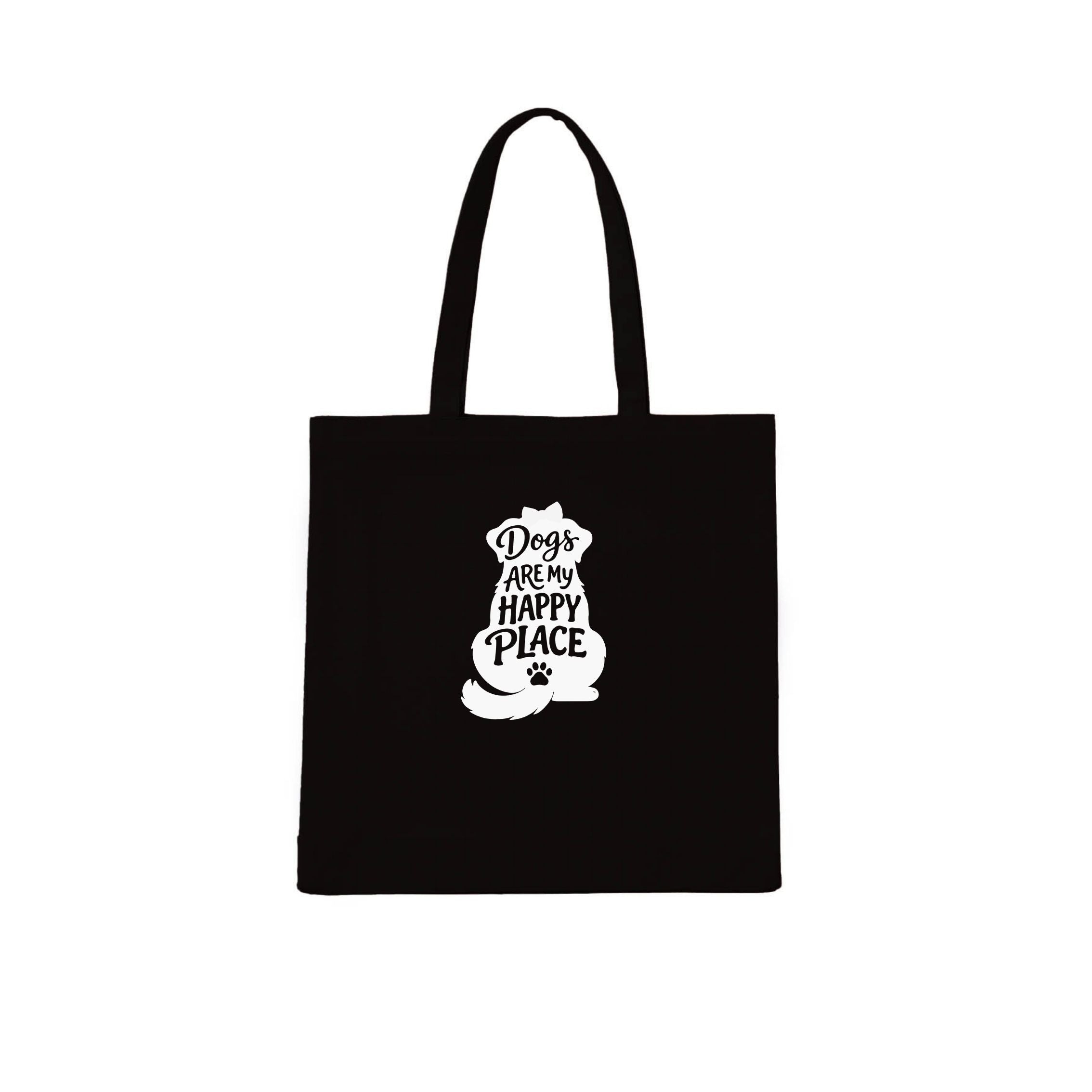 Dogs Are My Happy Place Tote Bag | Dogsy & Co