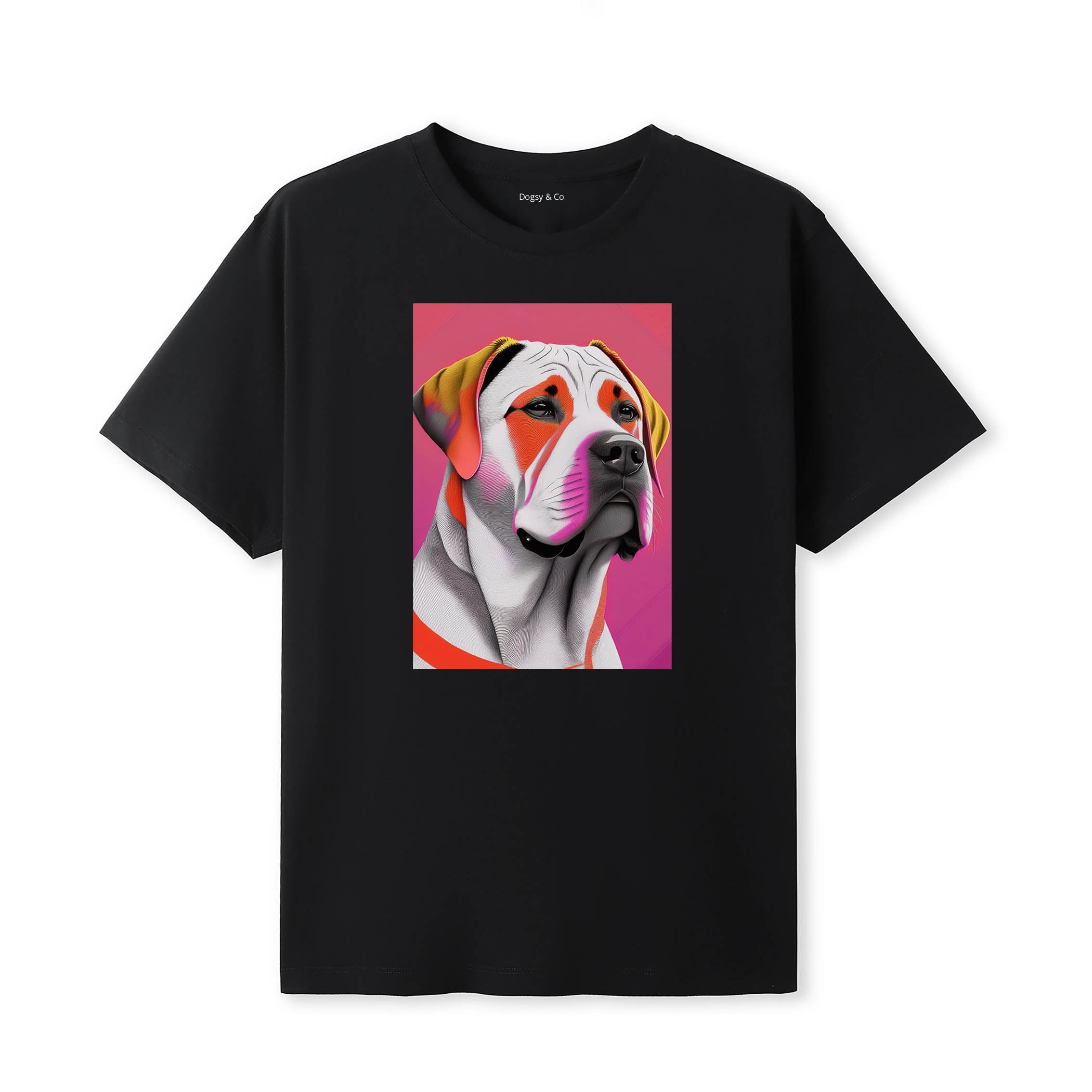 Dogue de Bordeaux Mod Pop Dogs T-Shirt Artwork