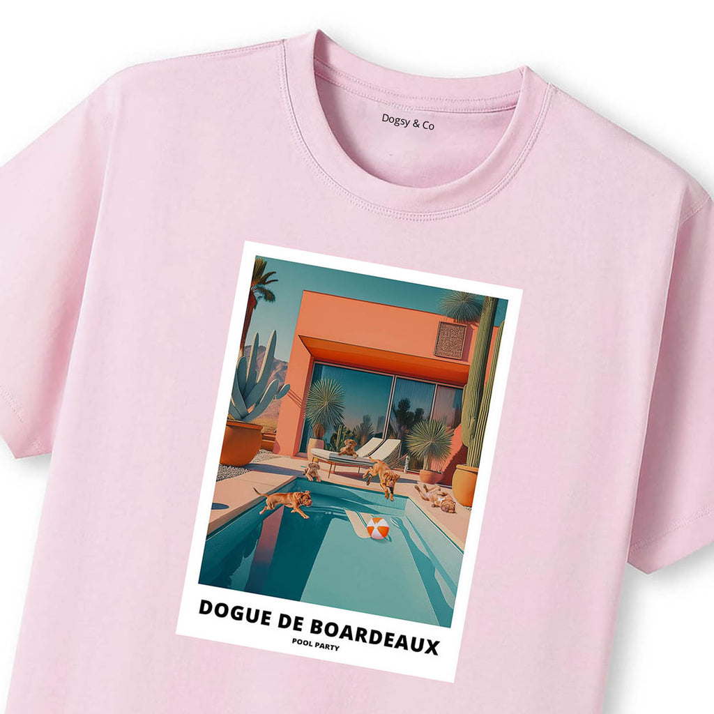 Dogue de Bordeaux Pool Party T-shirt