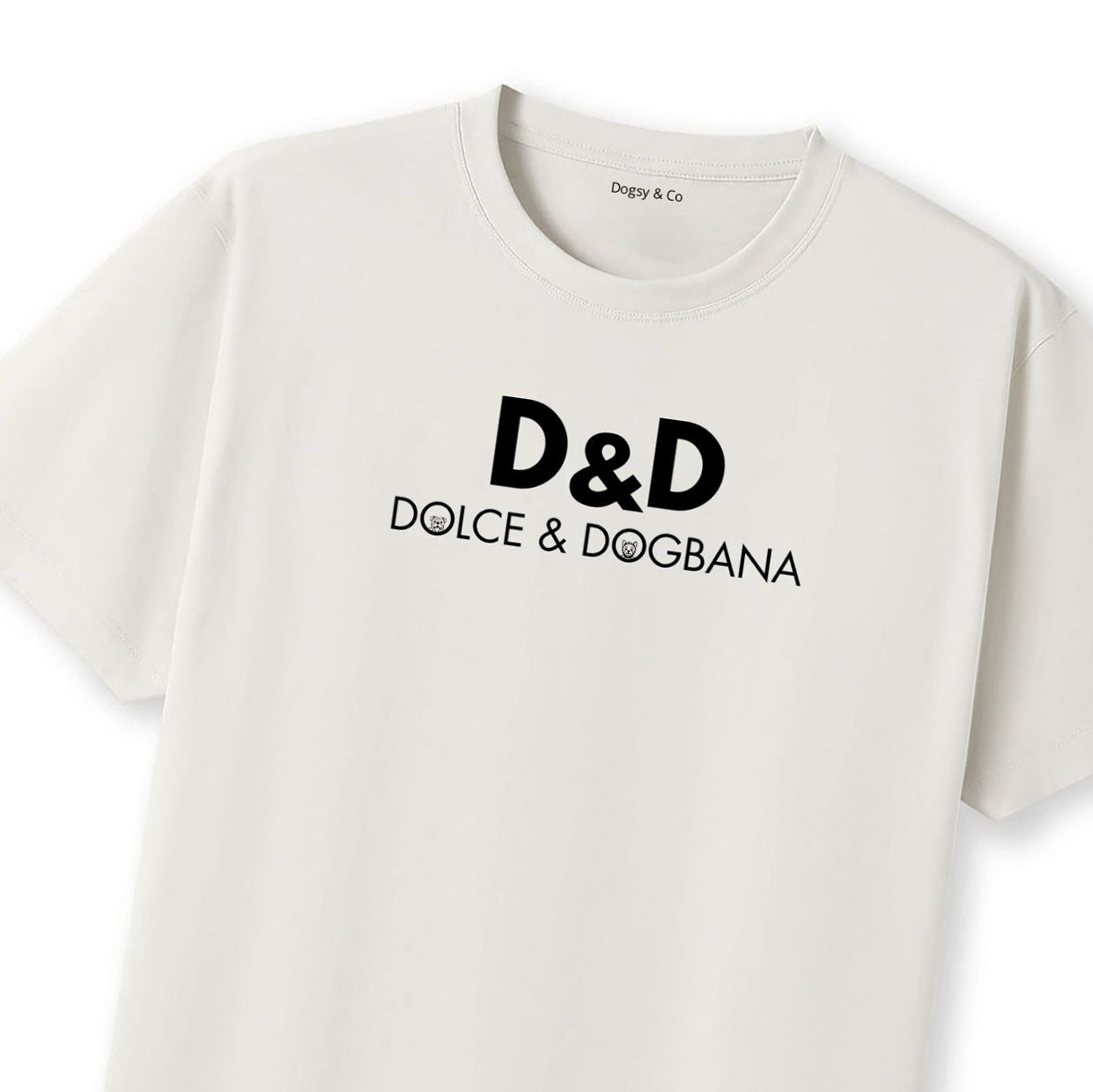 DOLGE & DOGBANA Dogsigner T-Shirt - close up view