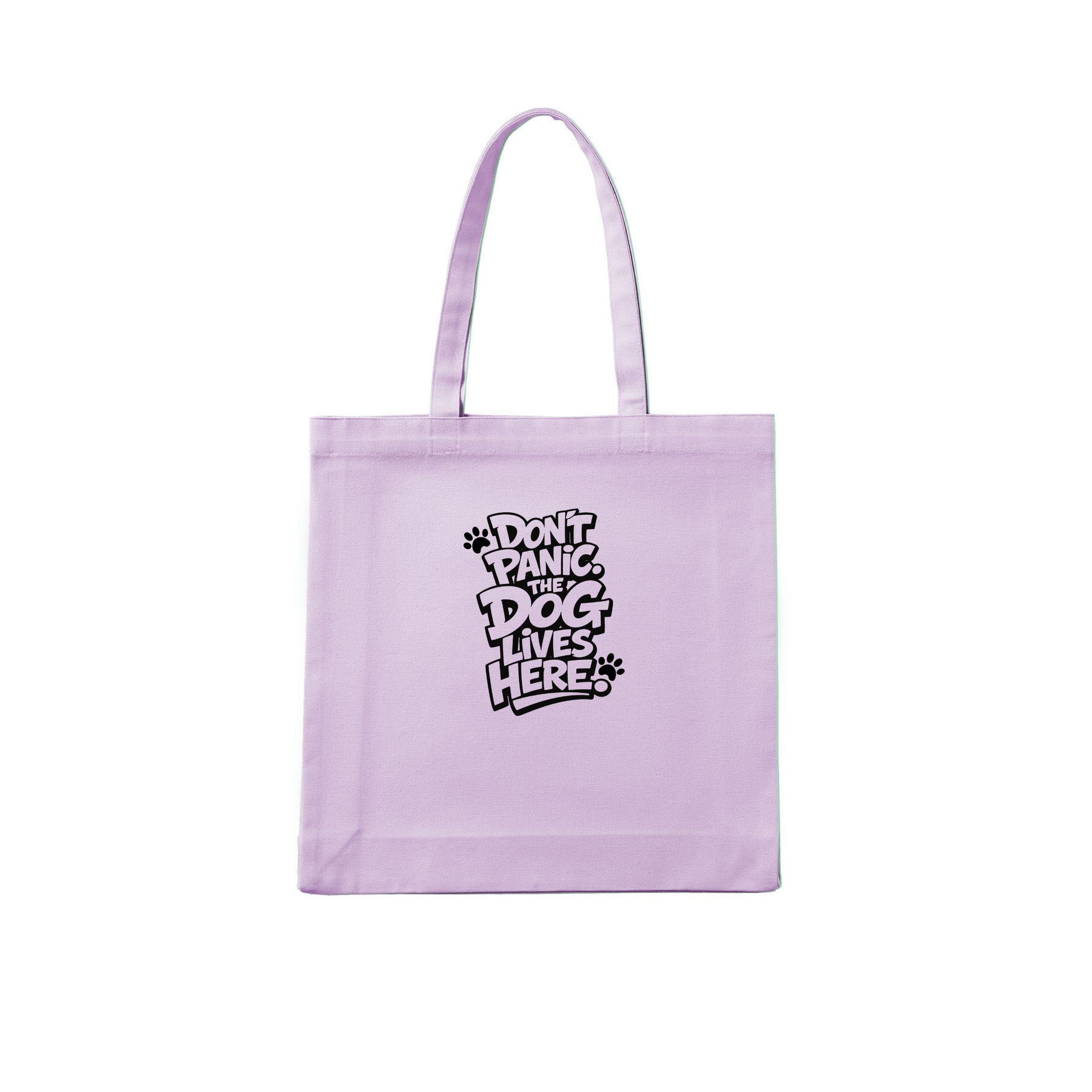 Don't Panic. The Dog Lives Here. Tote Bag - image 4