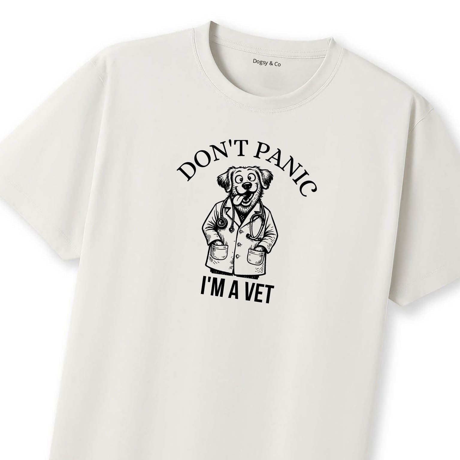 Don't Panic - I'm a Vet T-Shirt - image 10