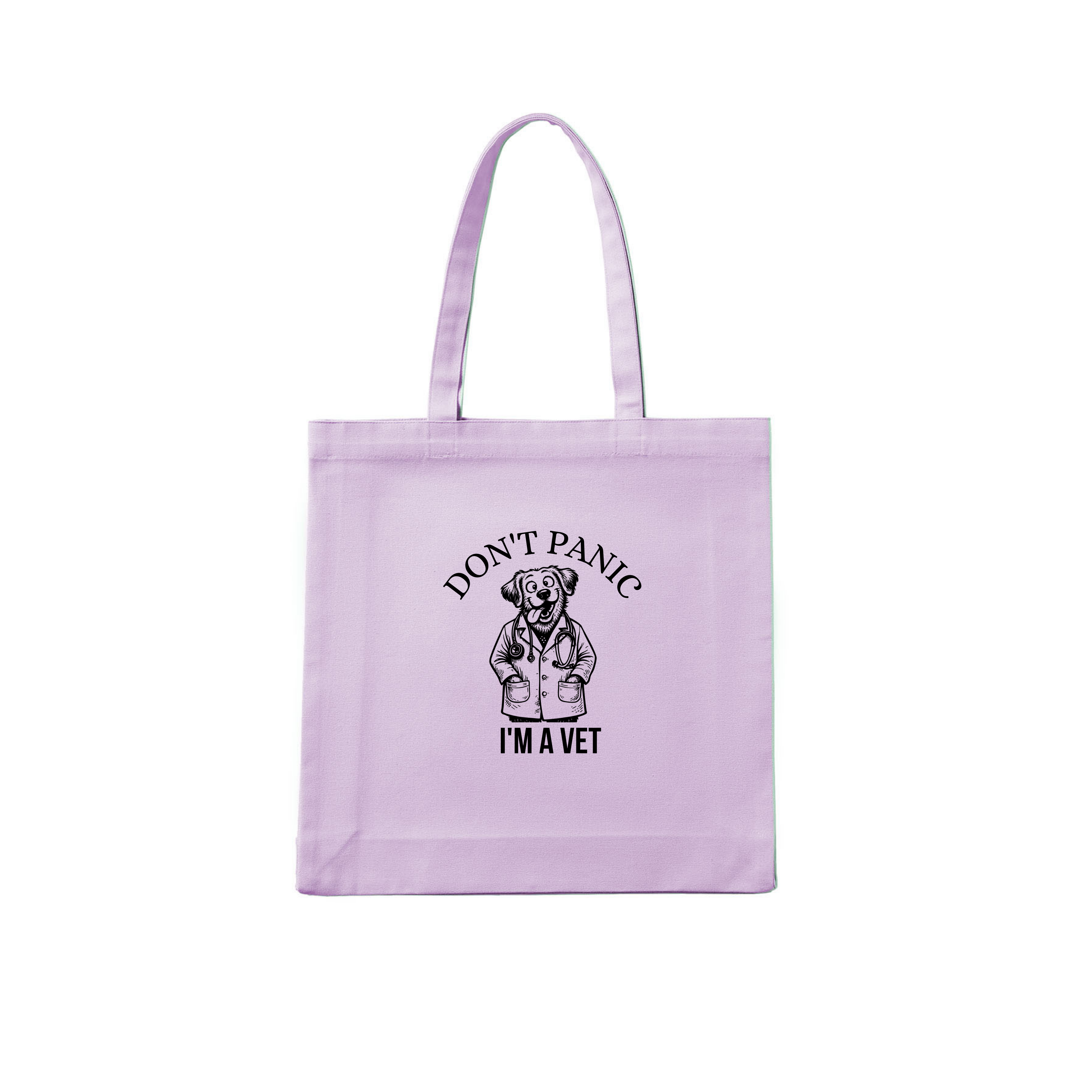 Vet Tote Bag Don't Panic - I'm a Vet