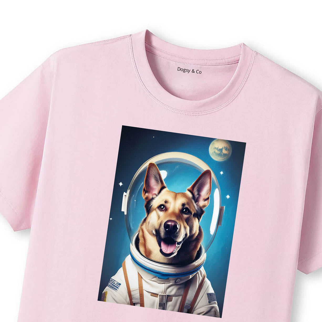 Pink T-Shirt Close Up