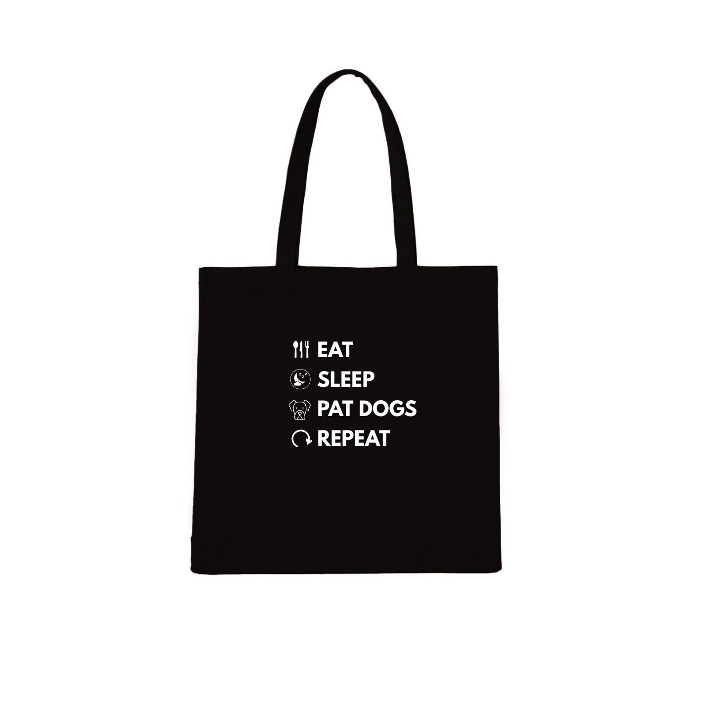 Eat Sleep Pat Dogs Repeat Tote