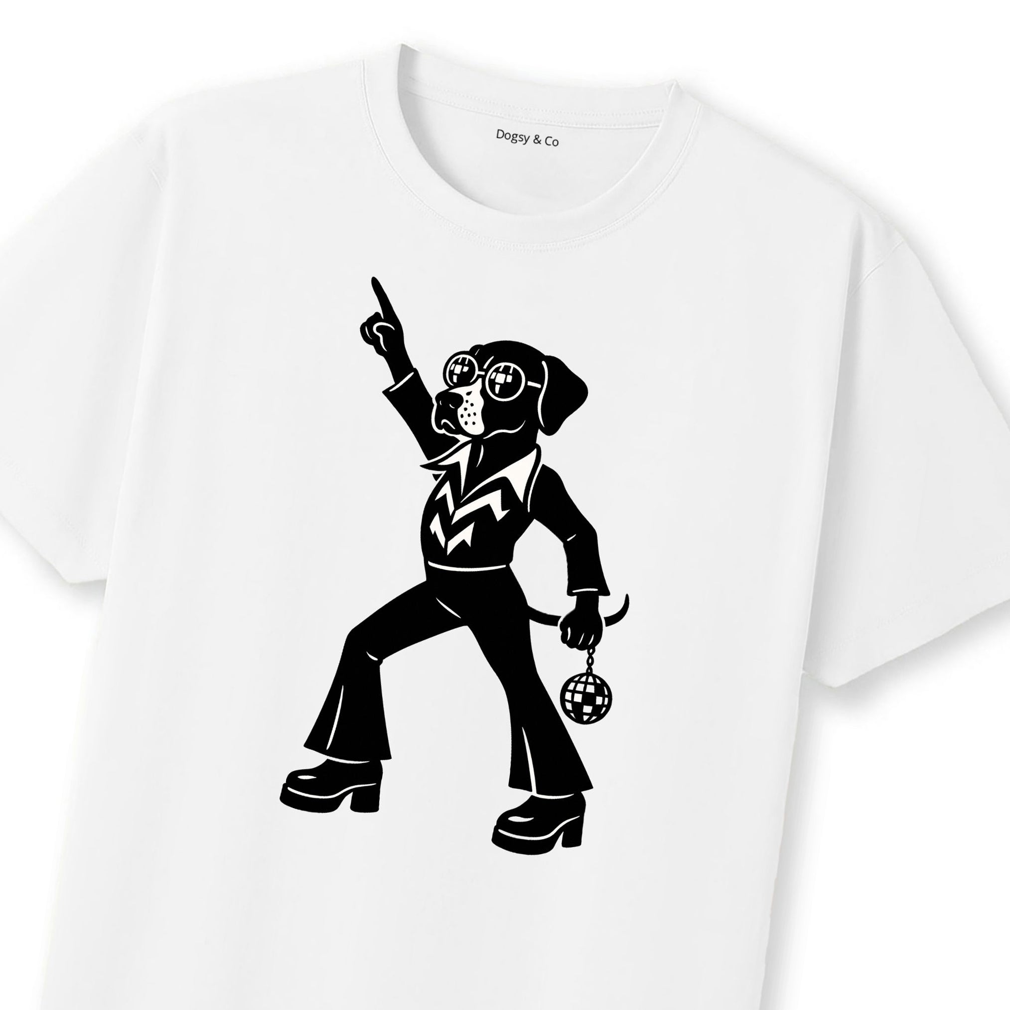 English Pointer Disco Doggo T-Shirt | Dogsy & Co