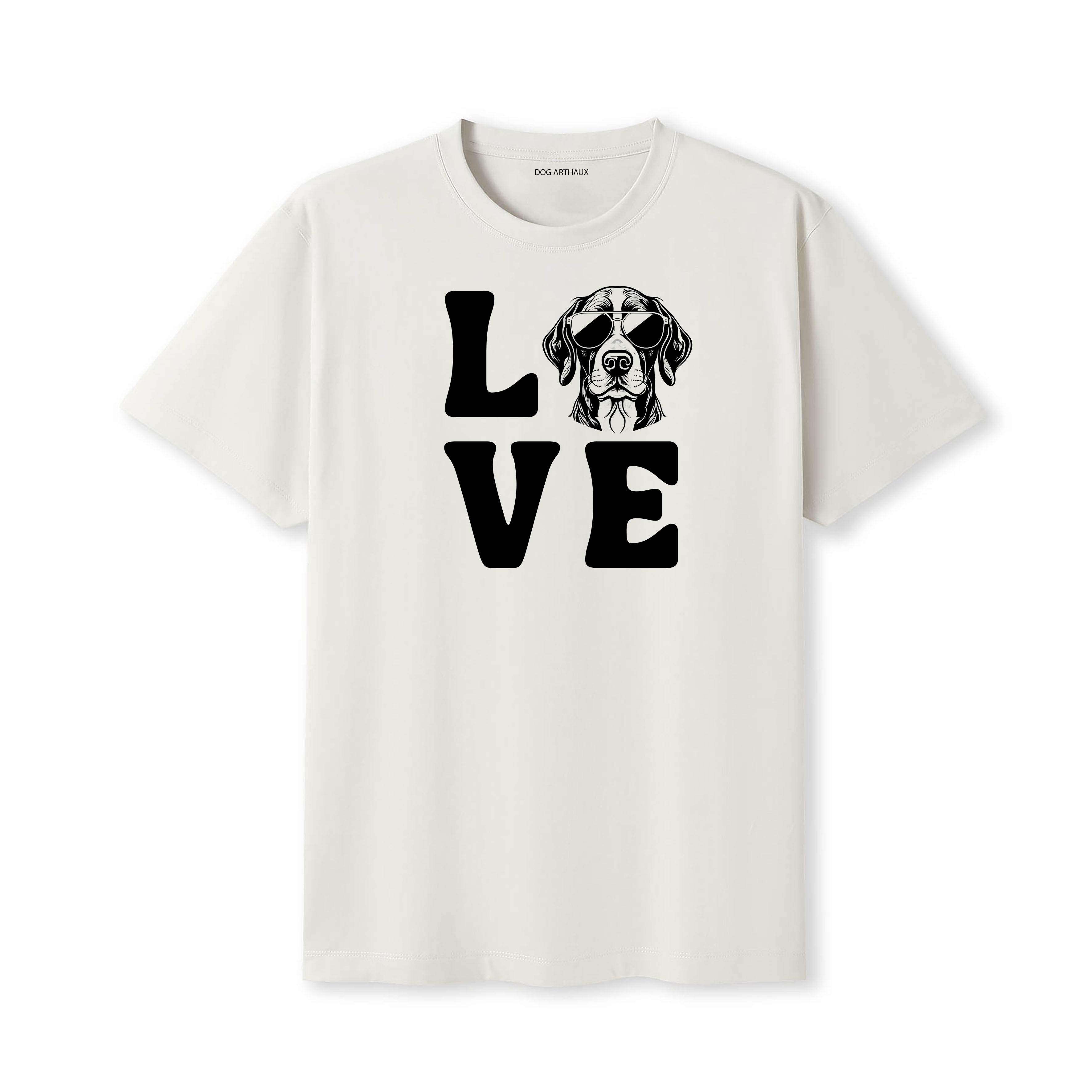 English Pointer LOVE DOGS Tshirt