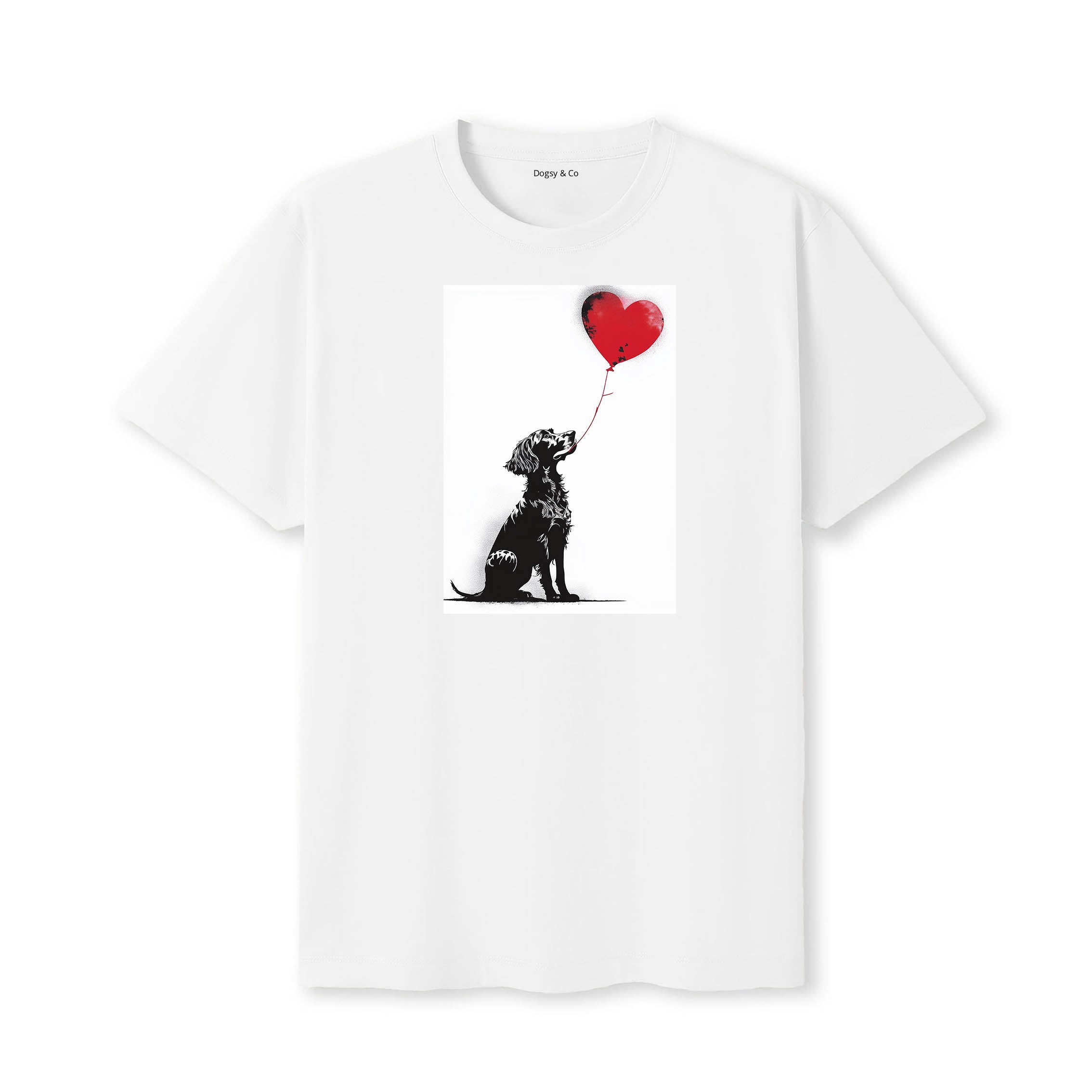 English Setter 1 Dogsy T-Shirt White