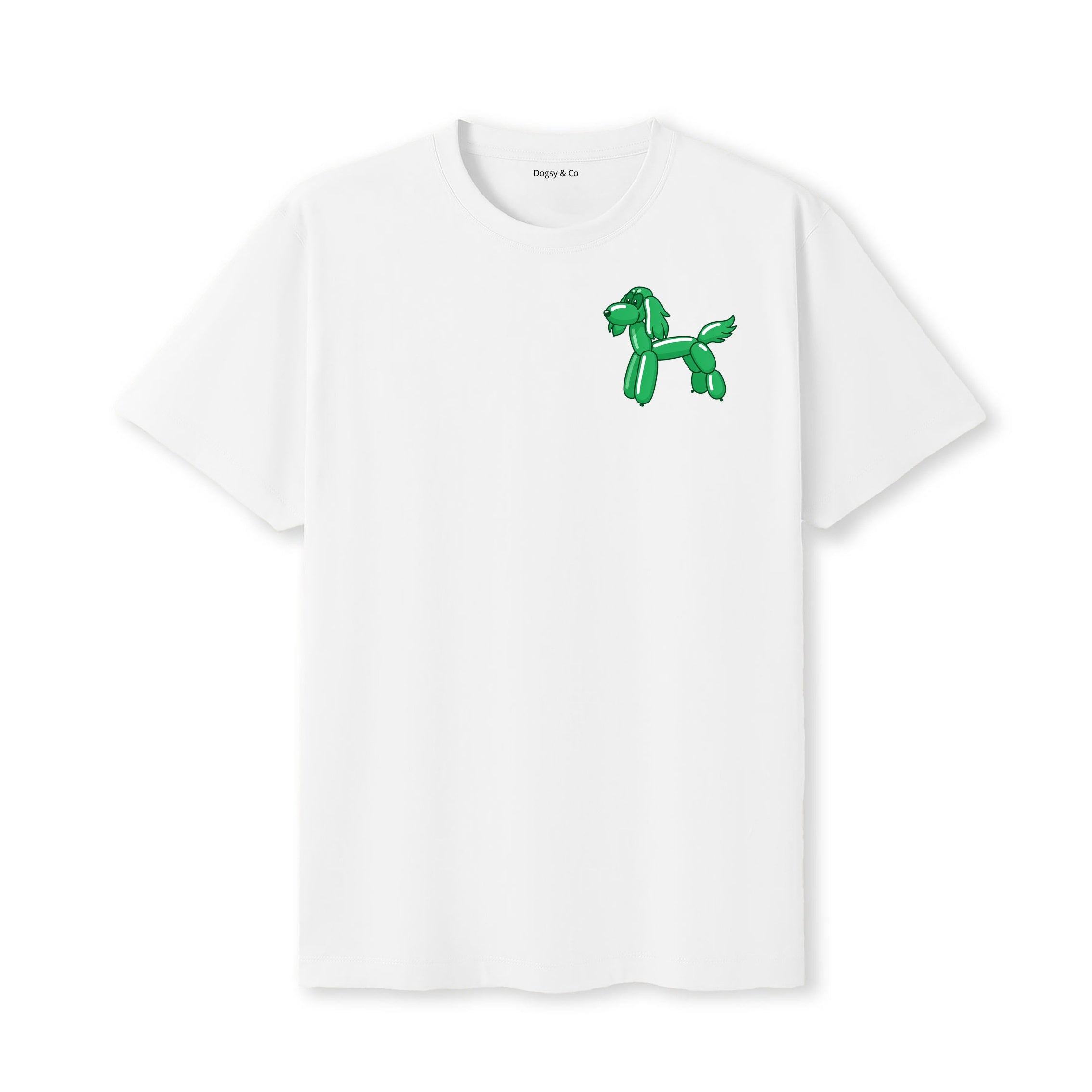 English Setter Balloon Dog T-Shirt - White