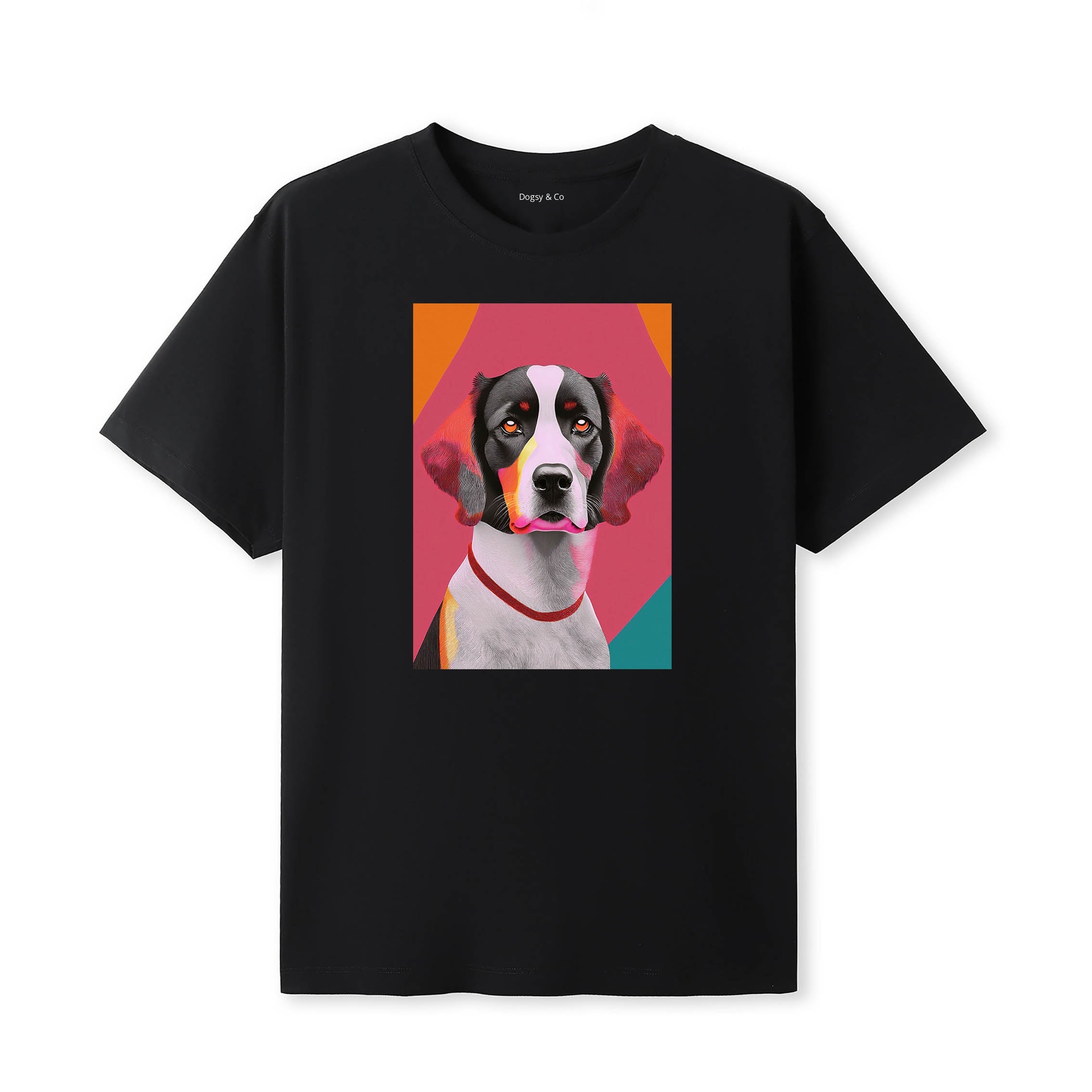 English Springer Spaniel Mod Pop Dogs T-Shirt Artwork