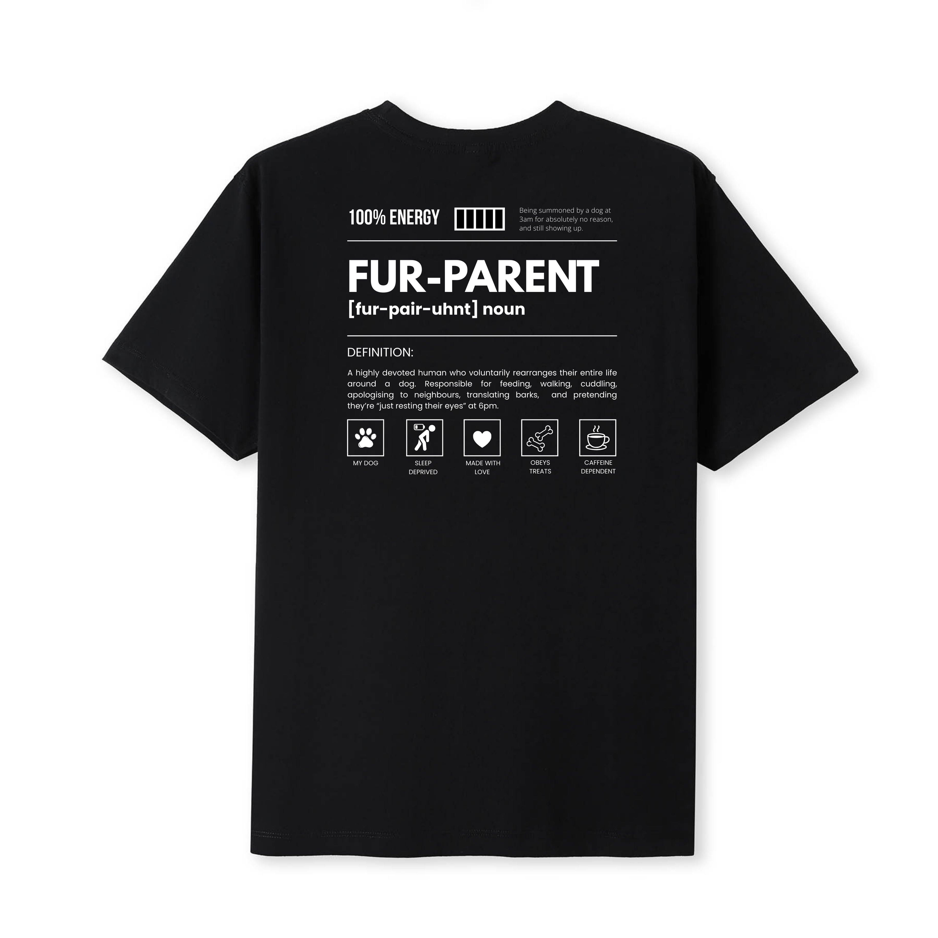 FUR-PARENT Dictionary T-shirt