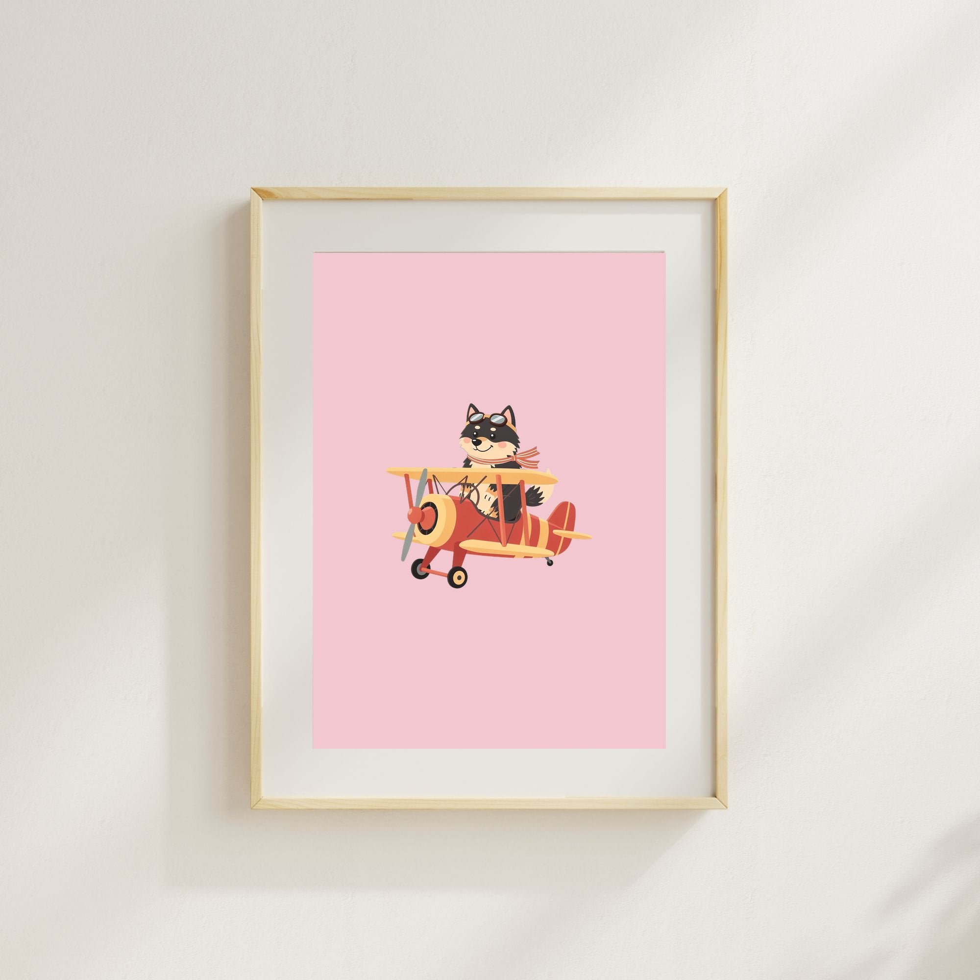 Finnish Lapphund Kids Nursery Wall Art Print Bundle — 22 Dog Costume Designs, 5 Colours, 6 Print Sizes | Digital Download