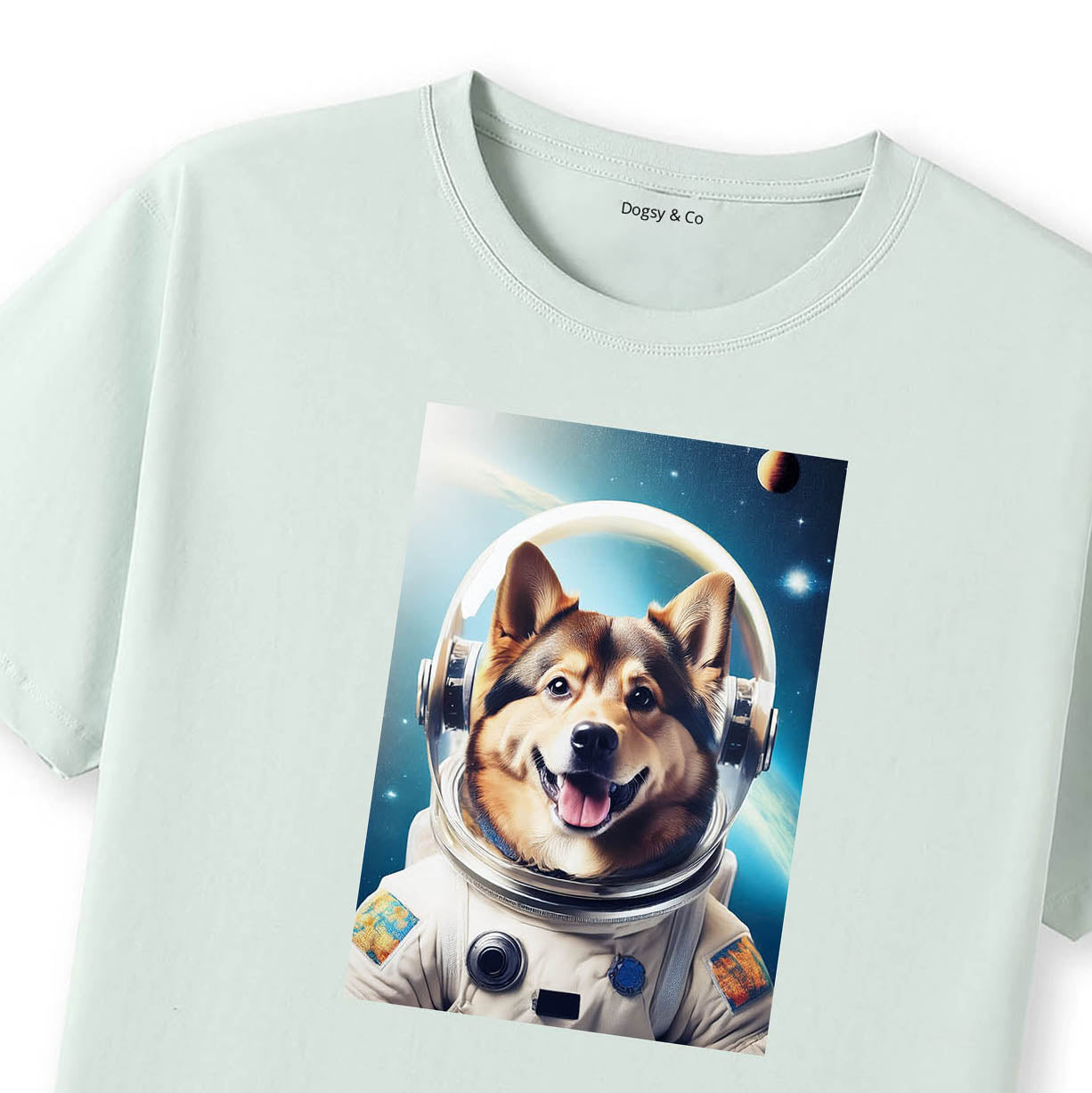 Mint T-Shirt Close Up