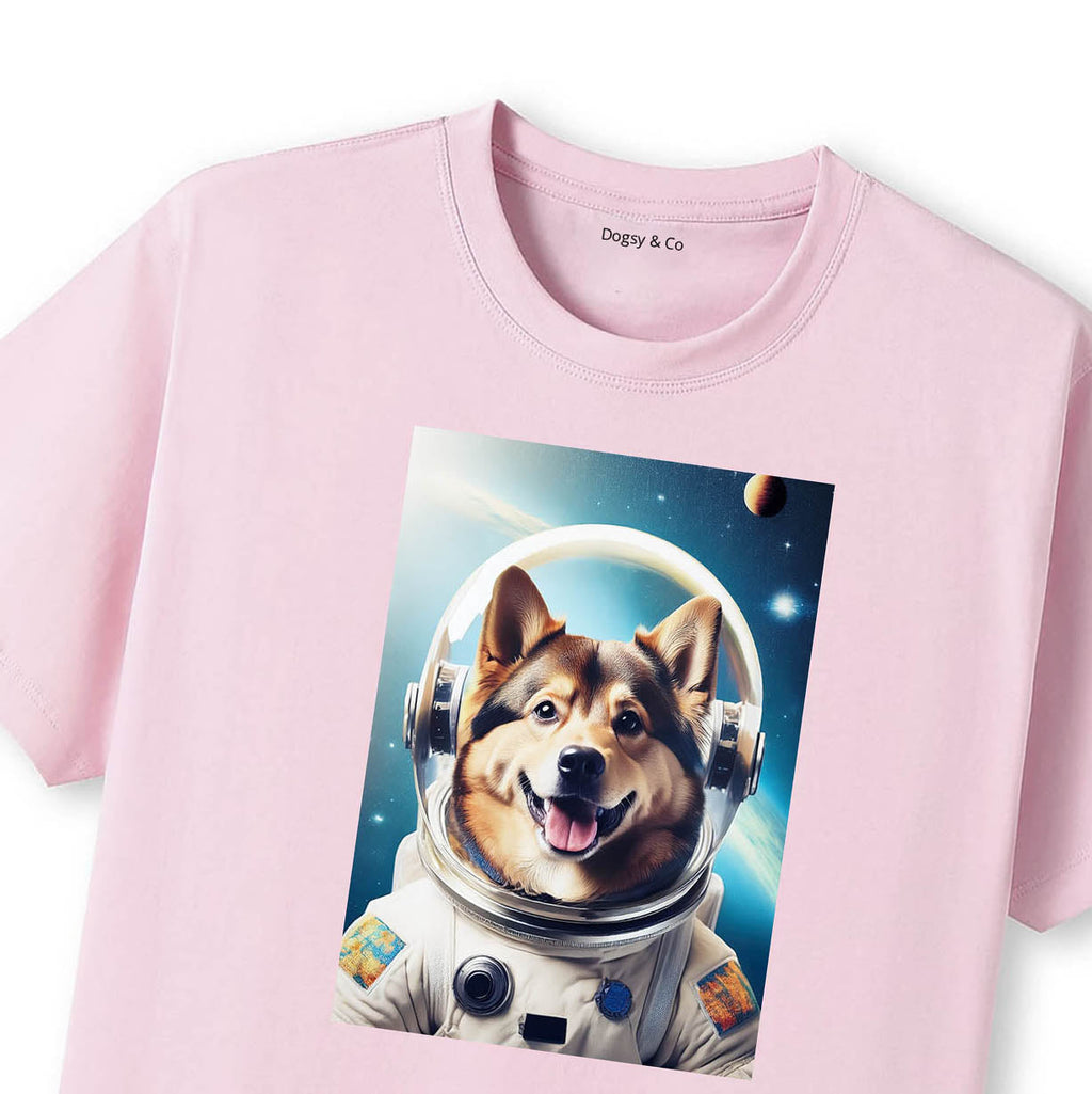 Pink T-Shirt Close Up