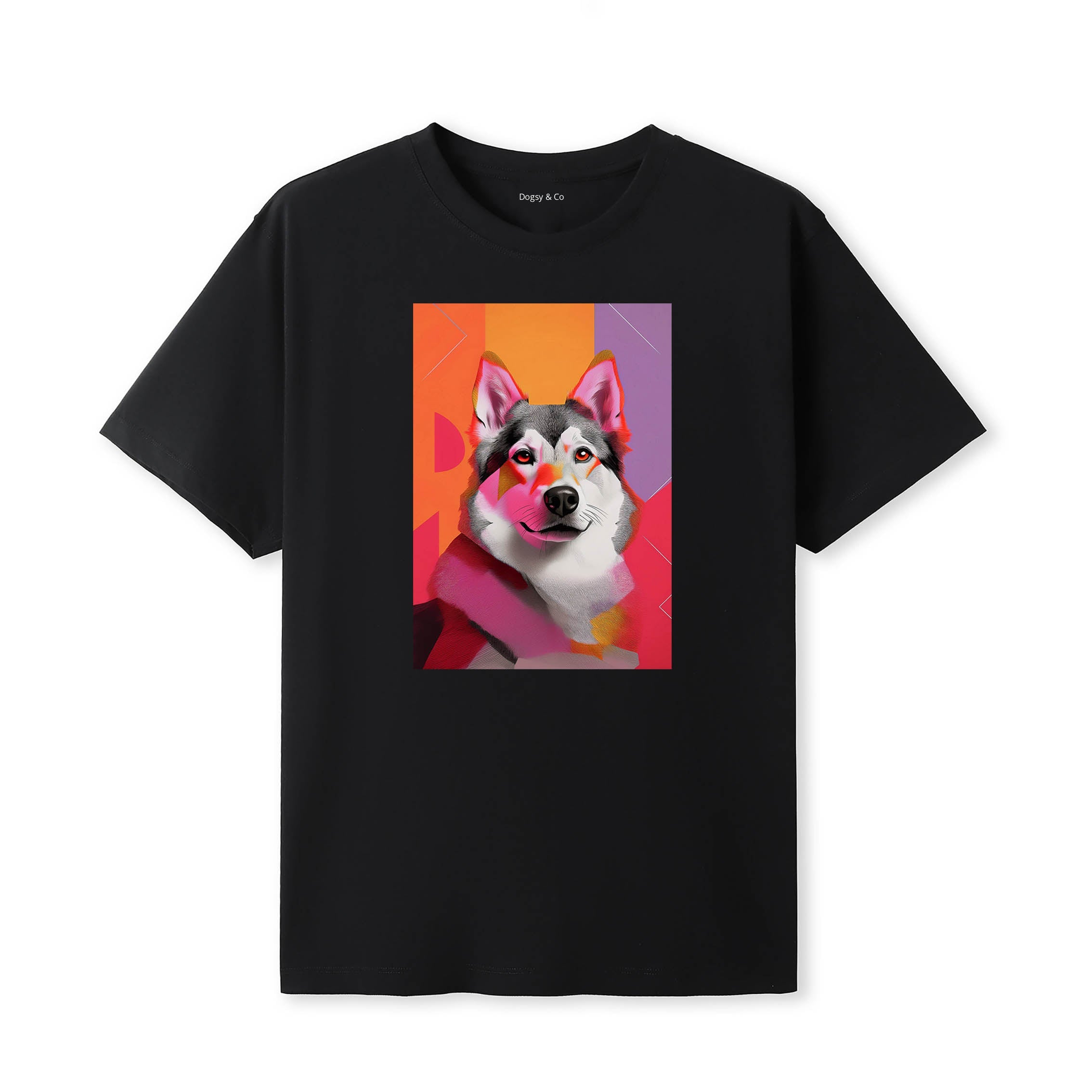 Finnish Lapphund Mod Pop Dogs T-Shirt Artwork