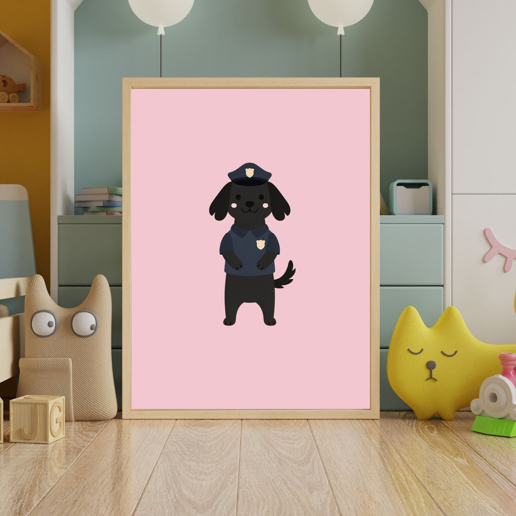 Flat Coated Retriever Kids Nursery Wall Art Print Bundle — 22 Dog Costume Designs, 5 Colours, 6 Print Sizes | Digital Download