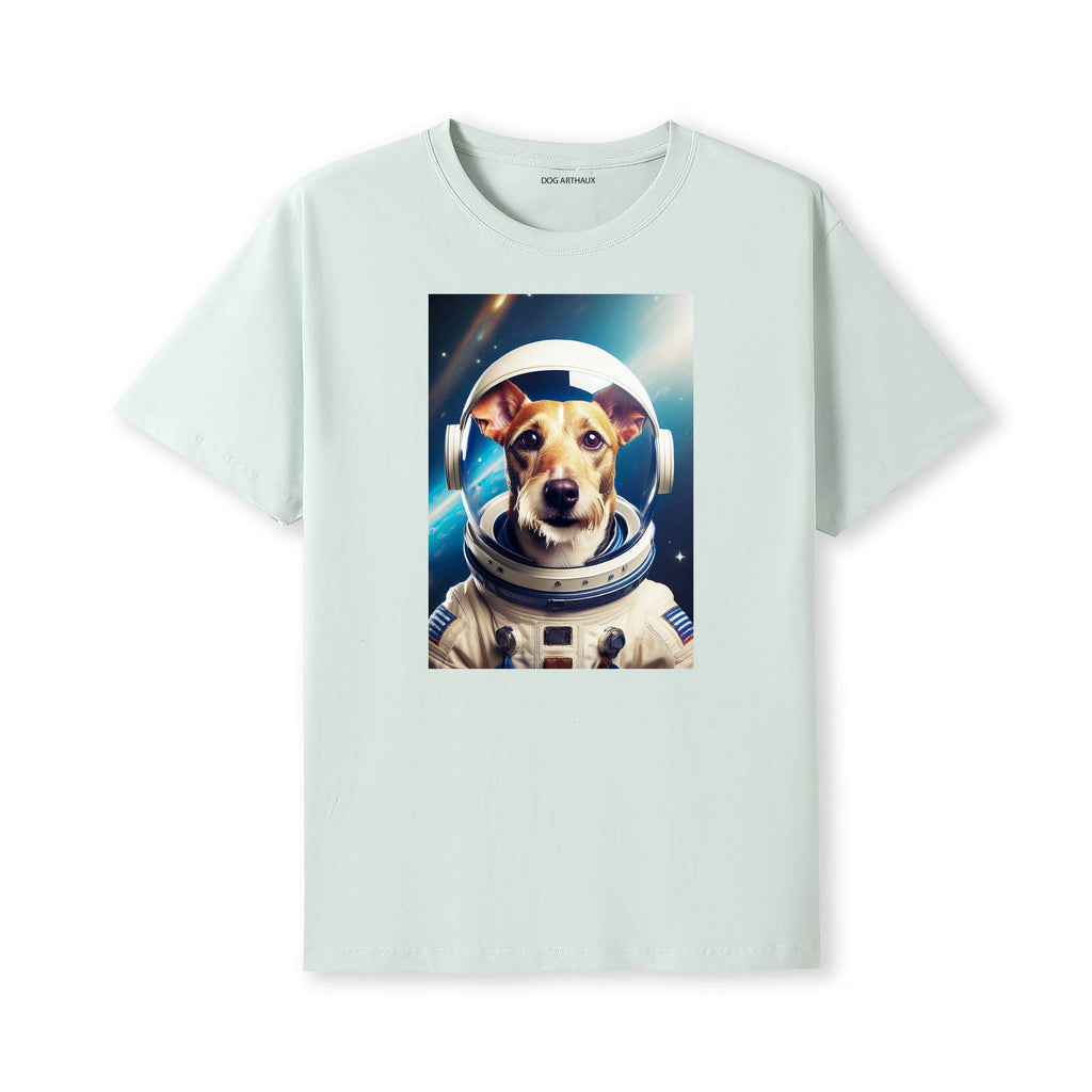 Fox Terrier Astronaut Dog T-shirt - alternate view