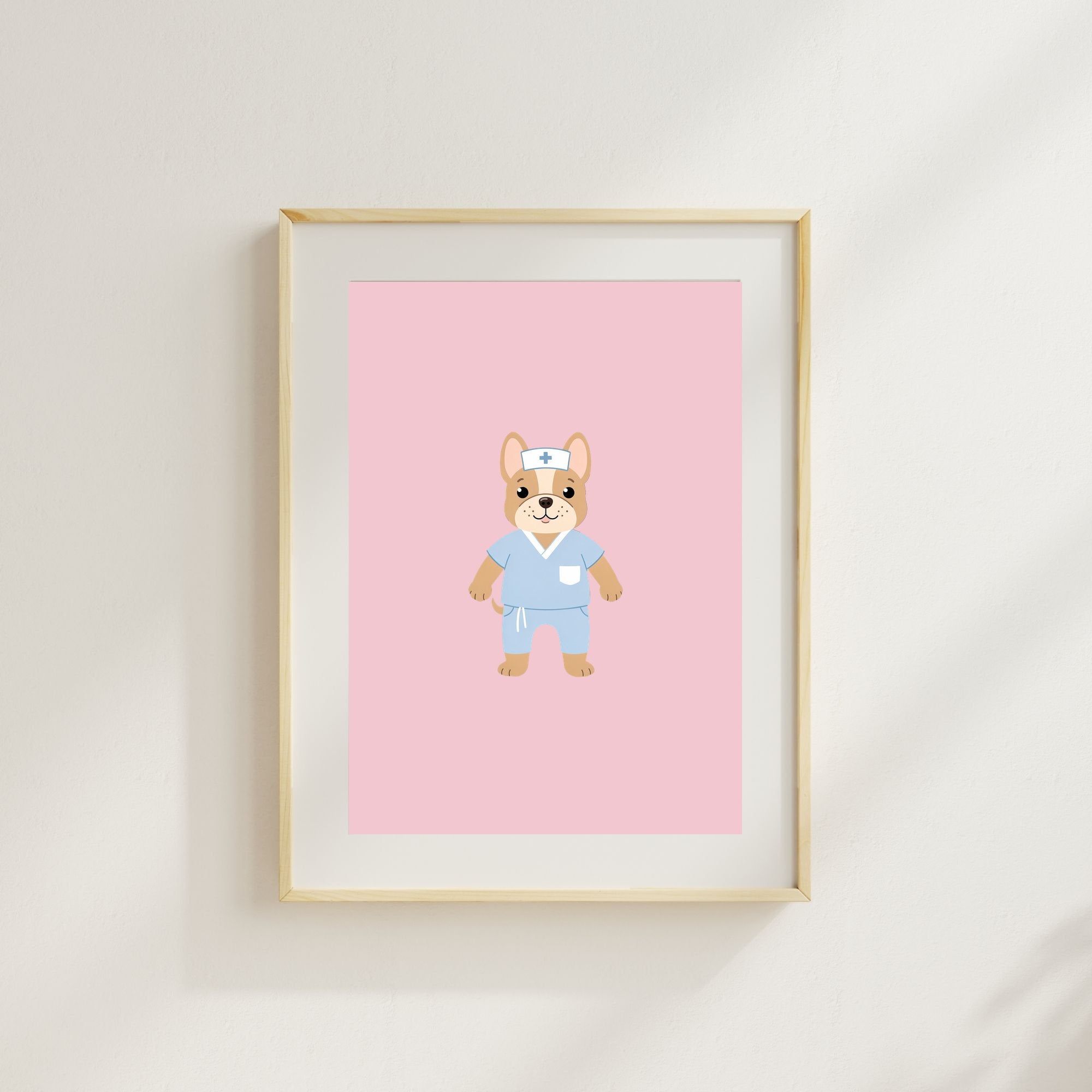 French Bulldog Kids Nursery Wall Art Print Bundle — 22 Dog Costume Designs, 5 Colours, 6 Print Sizes | Digital Download