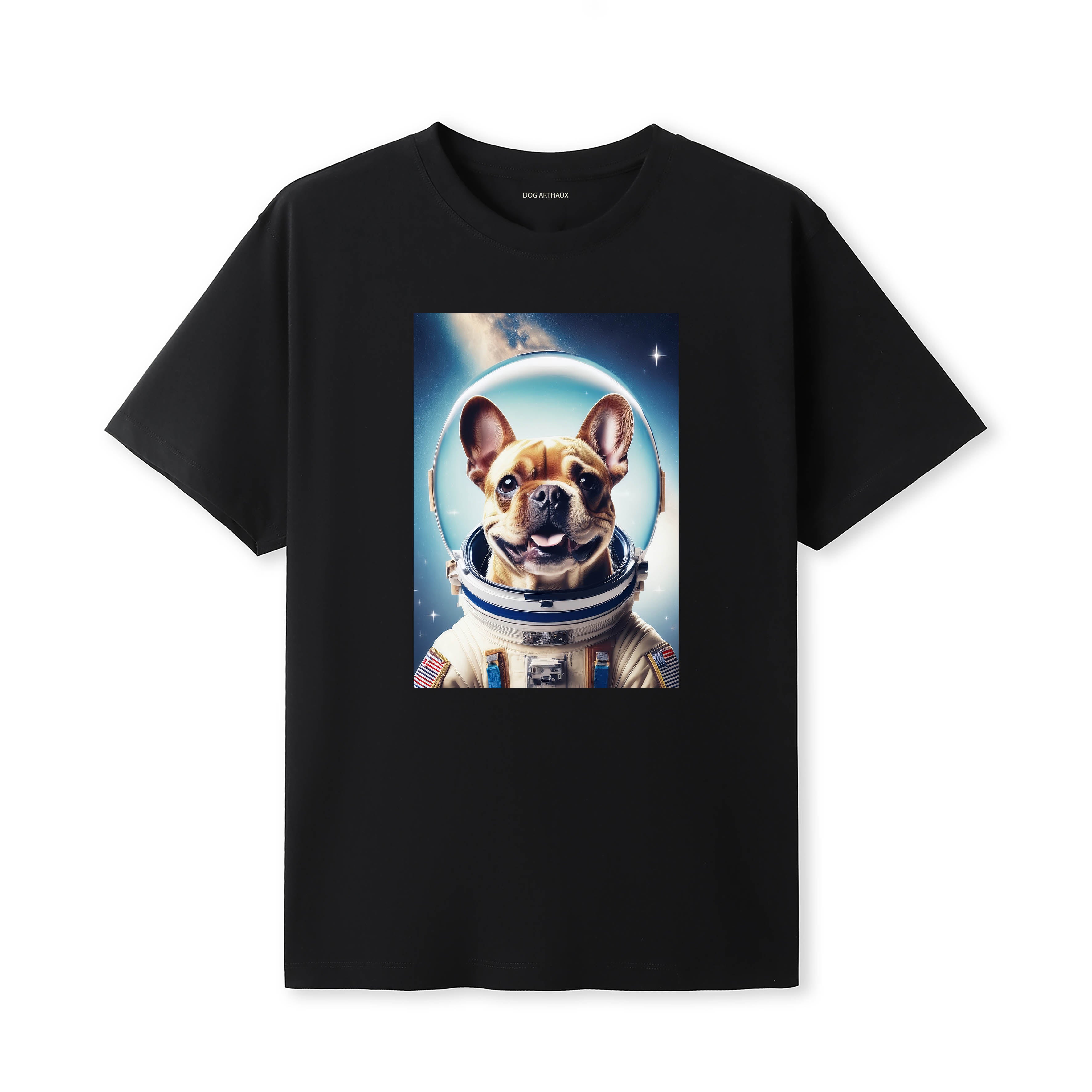 French Bulldog Astronaut Dog T-shirt