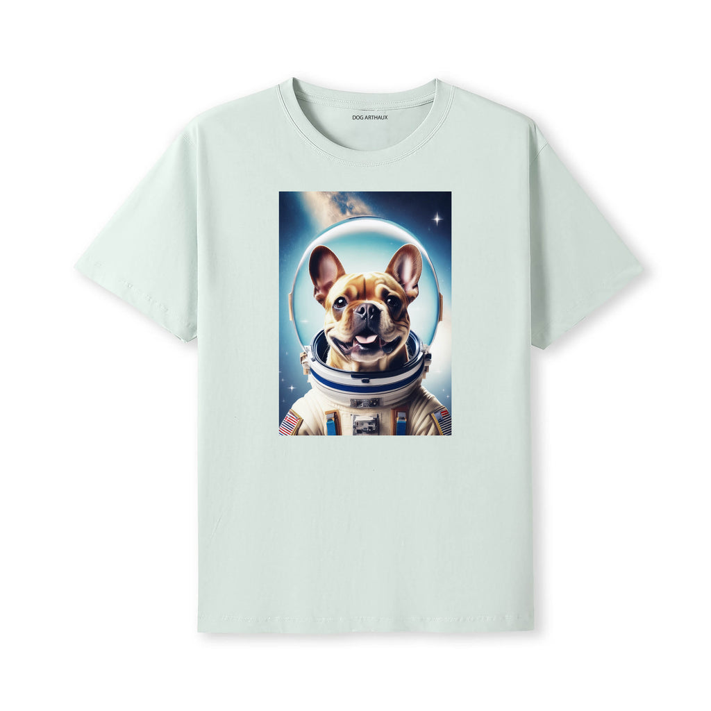 French Bulldog Astronaut Dog T-shirt - alternate view