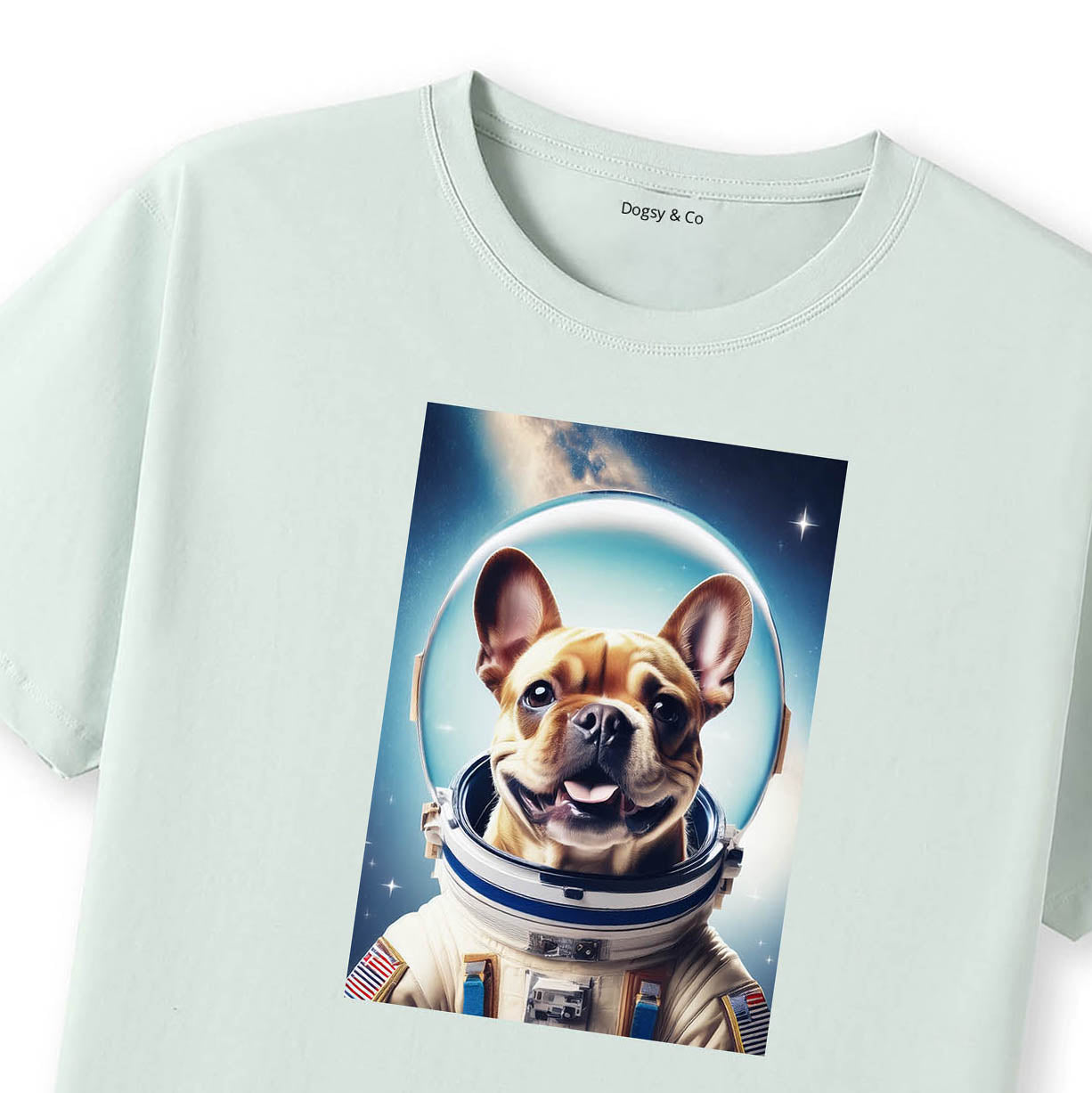 Mint T-Shirt Close Up