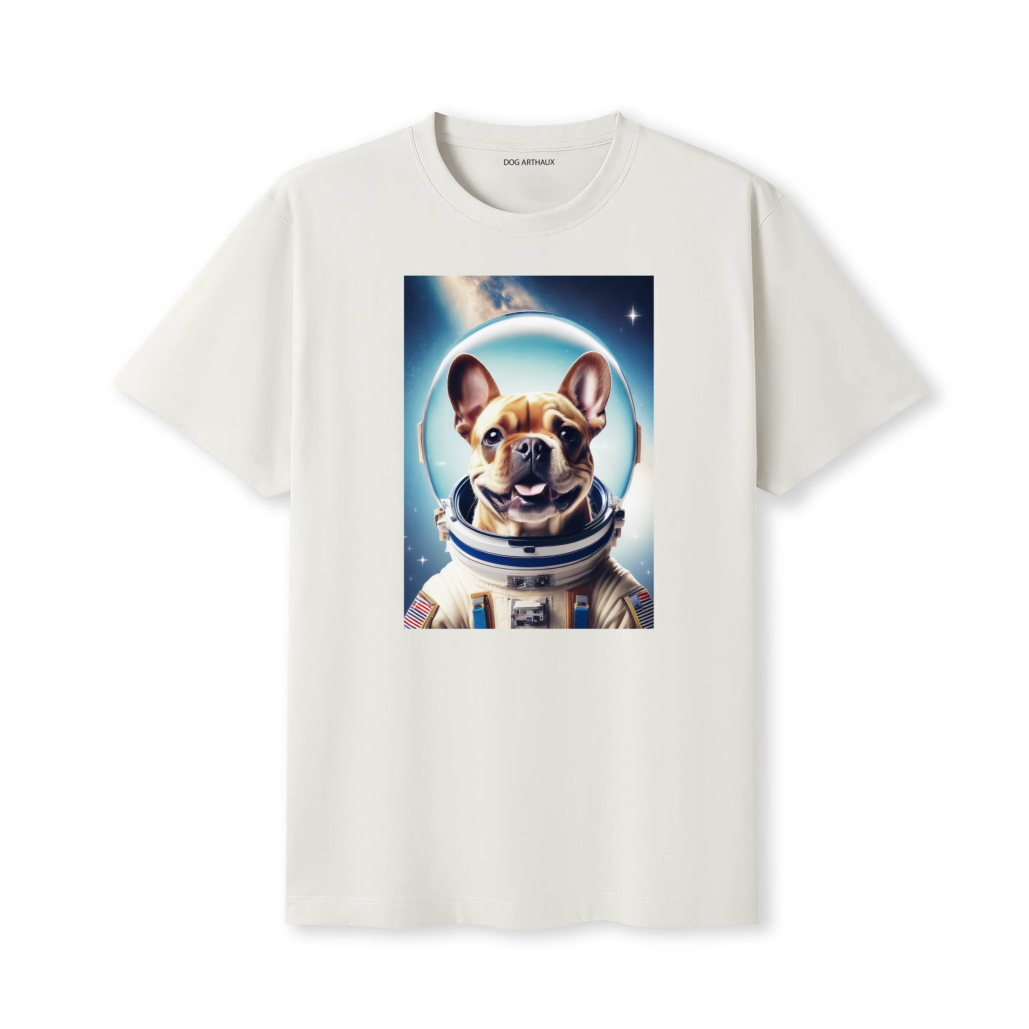 French Bulldog Astronaut Dog T-shirt